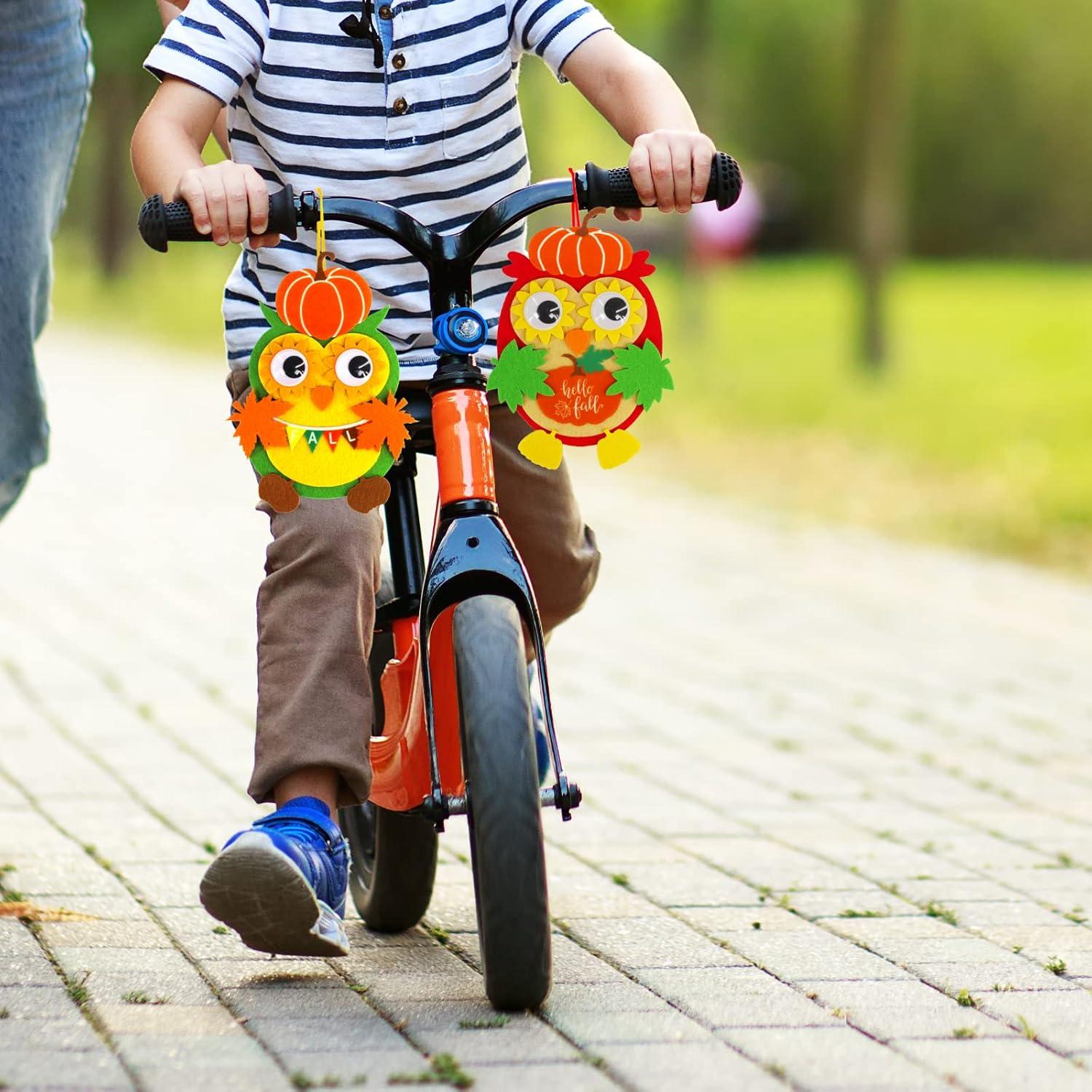 Kits de Manualidades de Otoño Winlyn - 24 Piezas de Búho y Calabaza