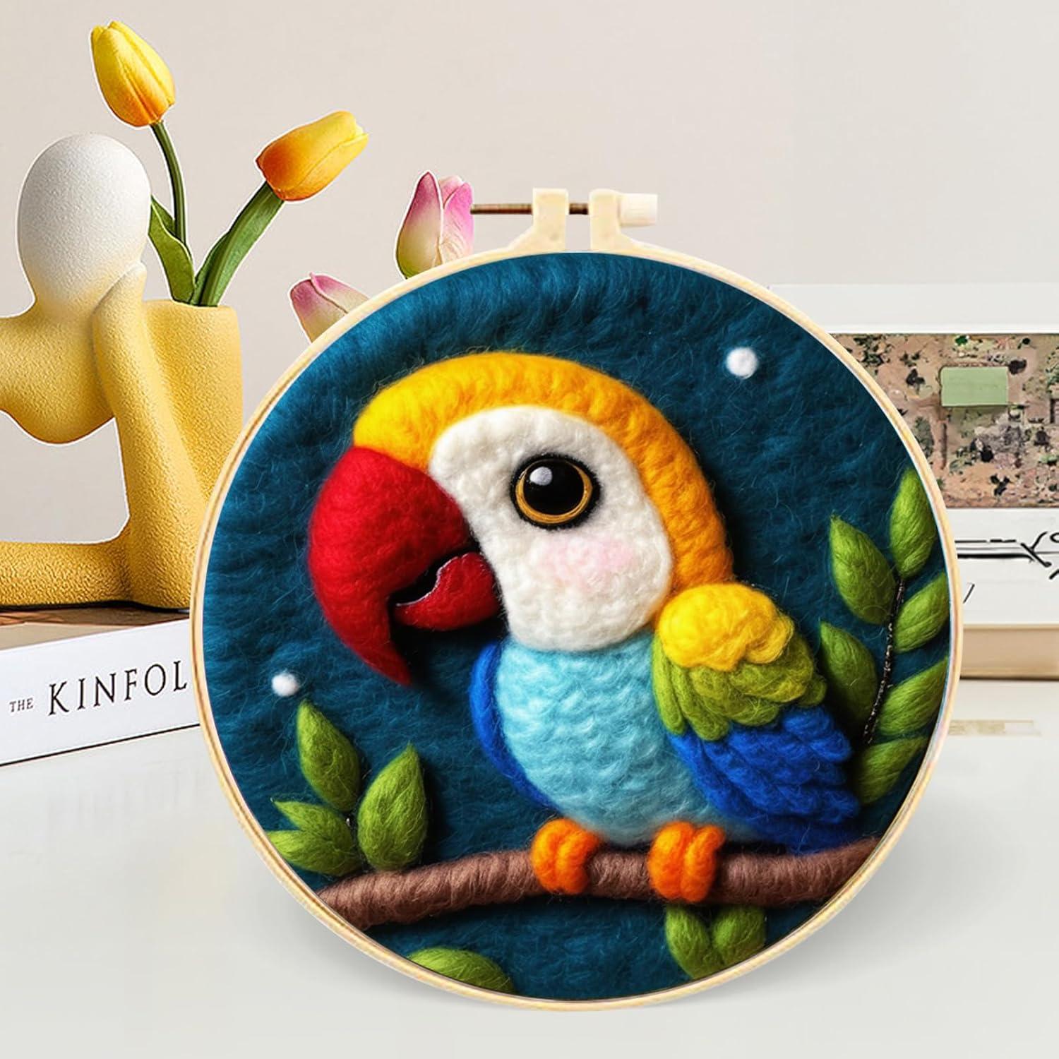 Kit de Fieltro de Aguja Hlison para Principiantes - 20.32cm