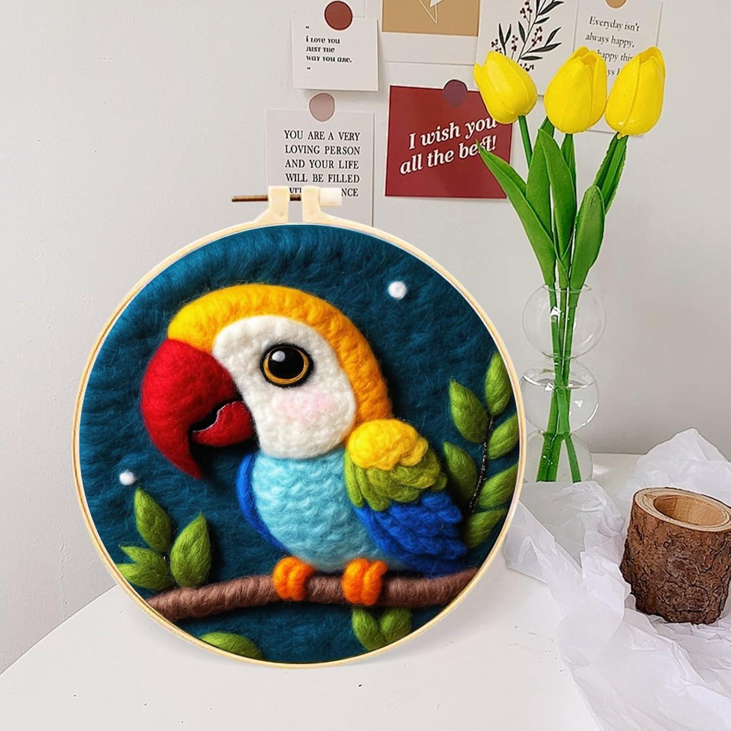 Kit de Fieltro de Aguja Hlison para Principiantes - 20.32cm