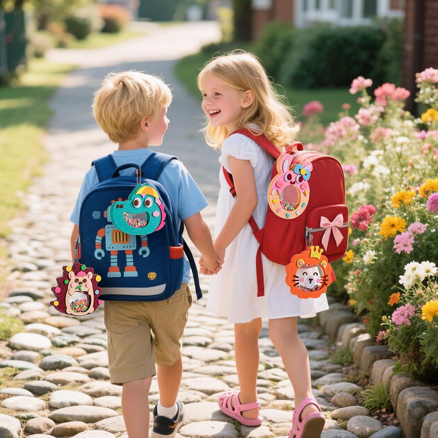 Kit de Manualidades DIY OZENT - Llaveros de Fieltro para Niños