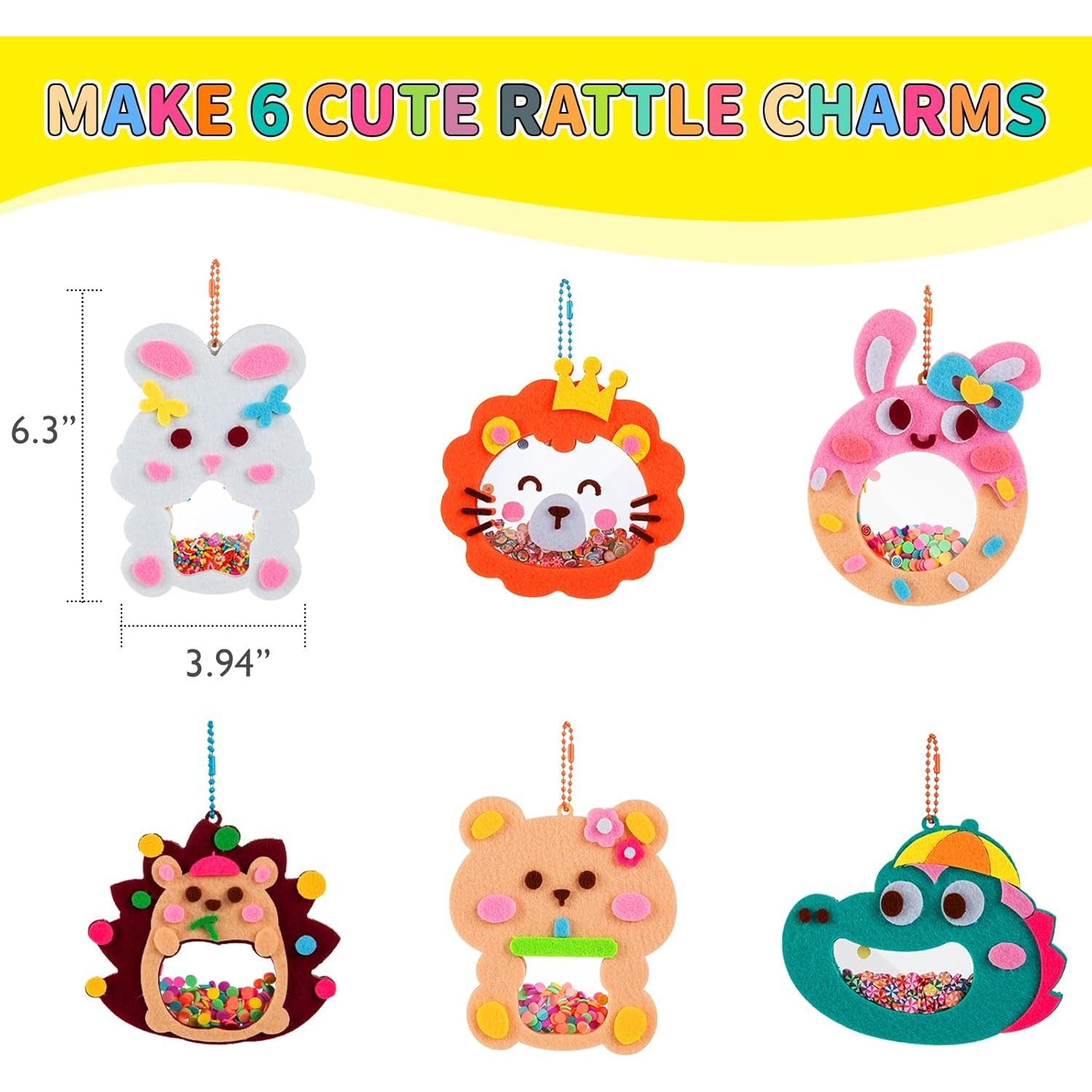 Kit de Manualidades DIY OZENT - Llaveros de Fieltro para Niños