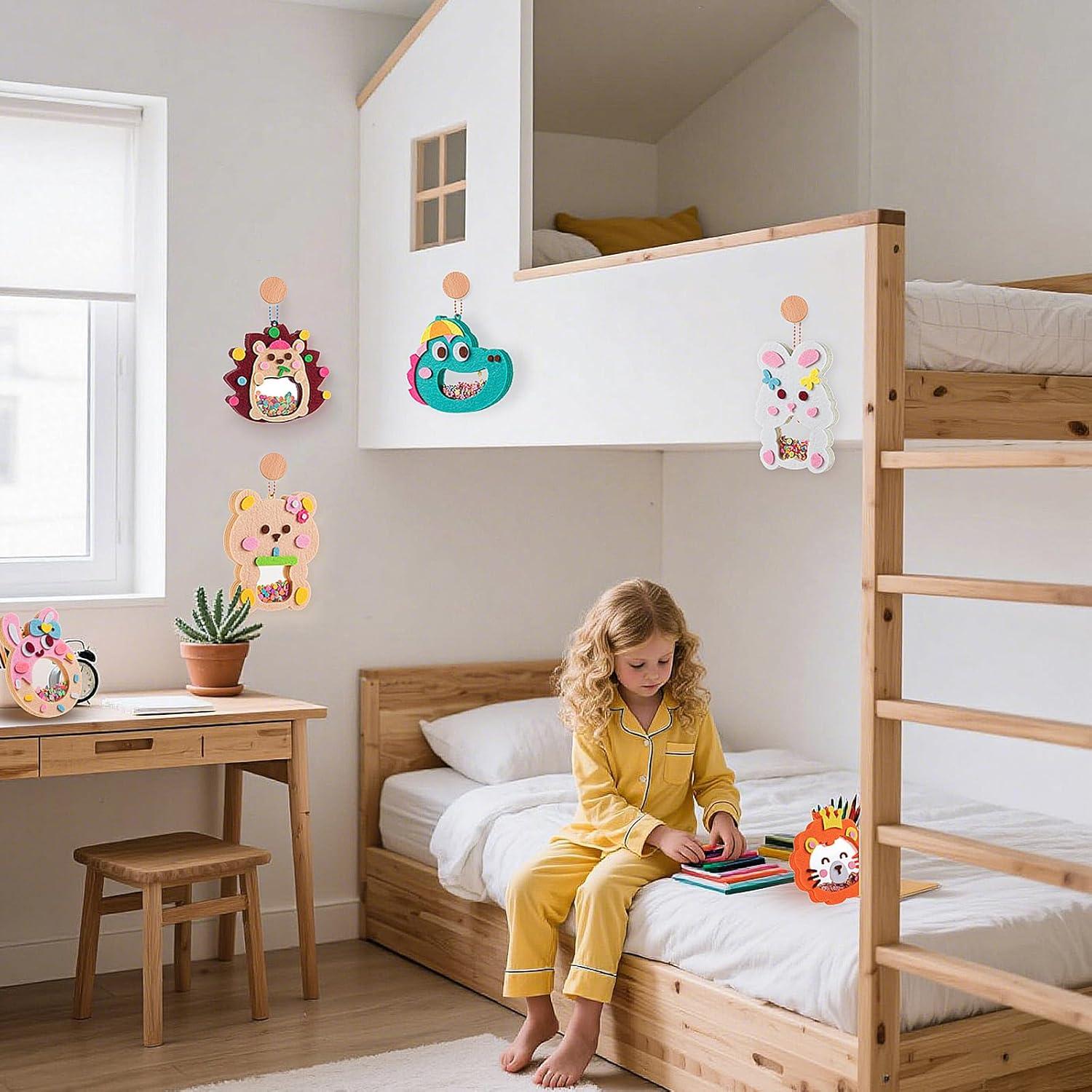 Kit de Manualidades DIY OZENT - Llaveros de Fieltro para Niños