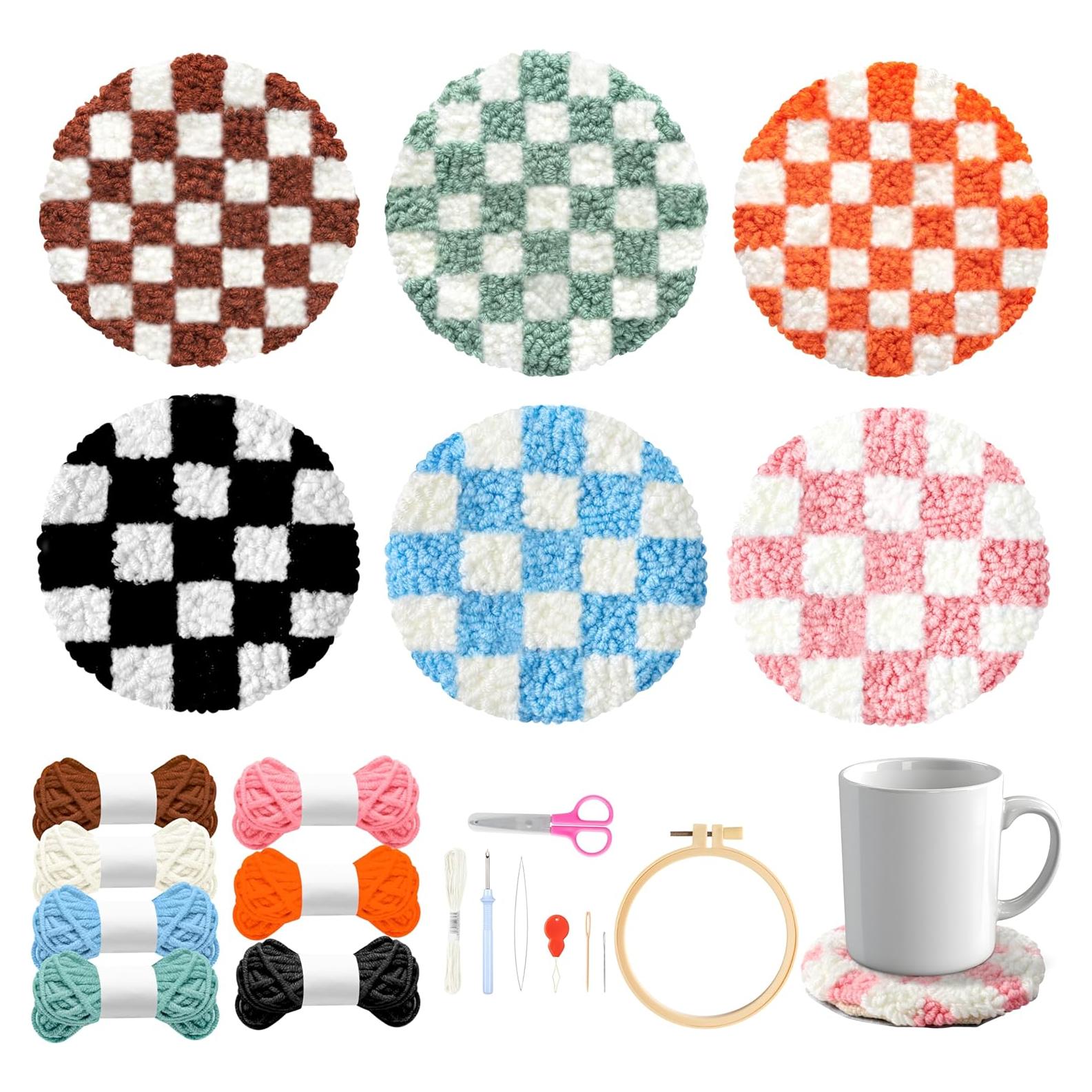 Kit de Posavasos de Aguja de Perforación WATINC - 22 Piezas