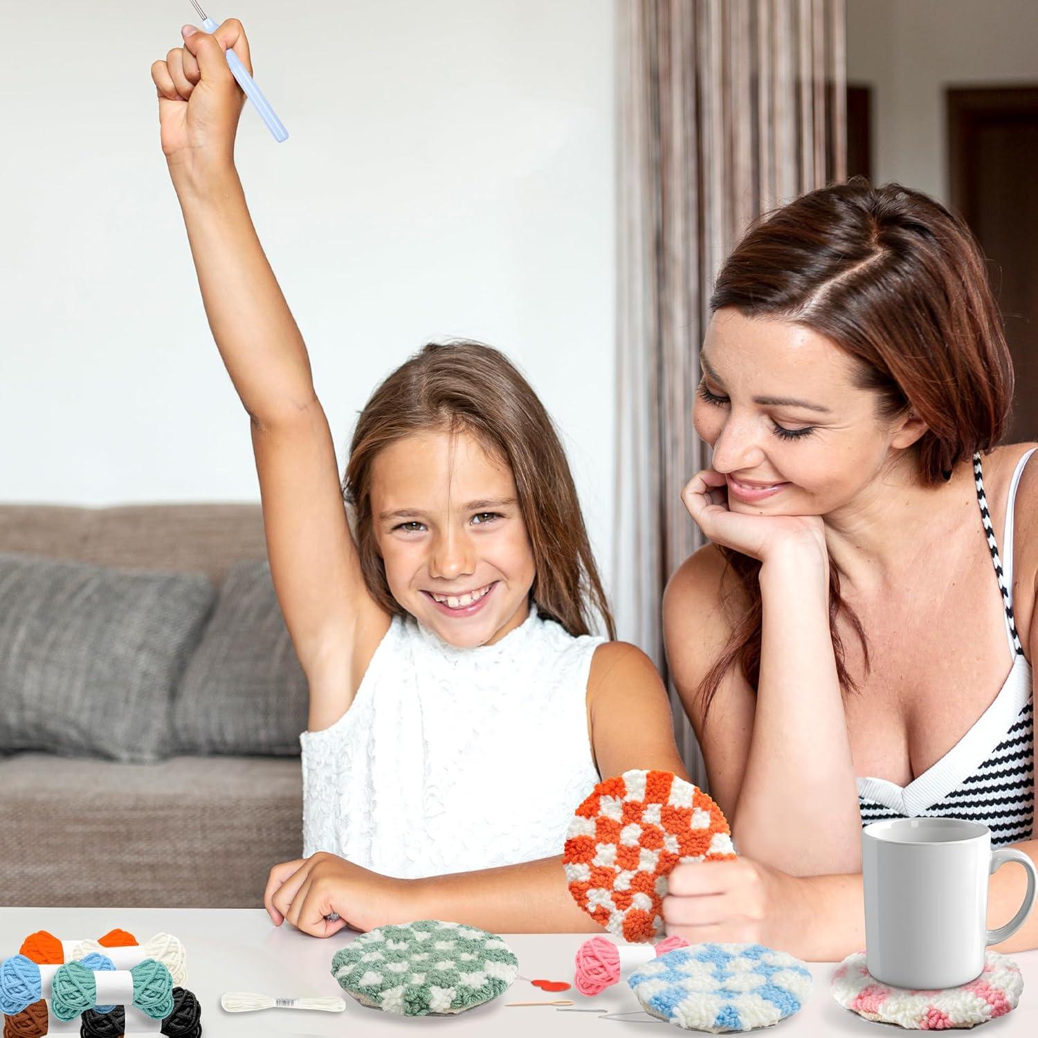 Kit de Posavasos de Aguja de Perforación WATINC - 22 Piezas