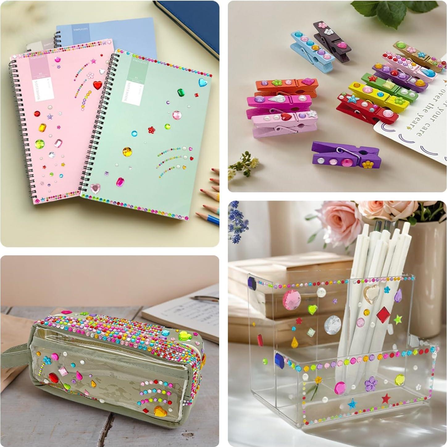 2774 Stickers de Gemas Brillantes MYDBUYSOME para Manualidades