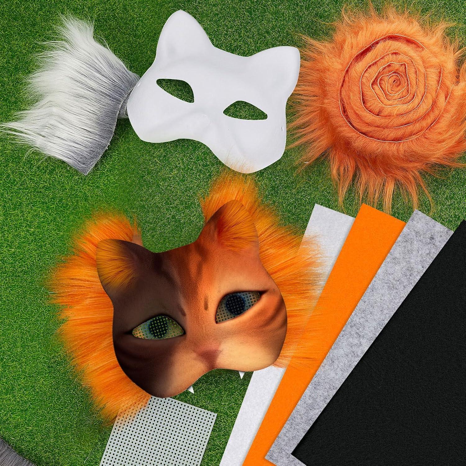 Kit DIY Máscaras Therian de Gato - Seenelling - 13 Piezas