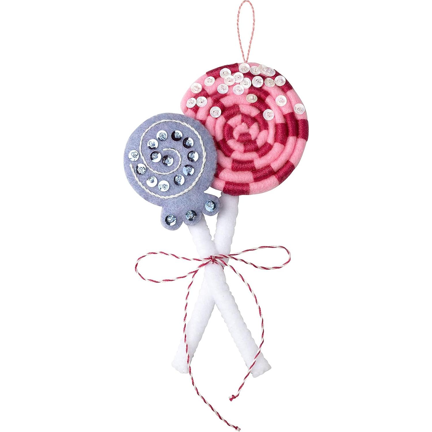 Kit de Adorno de Fieltro Bucilla Dulce Cascanueces 6 Piezas