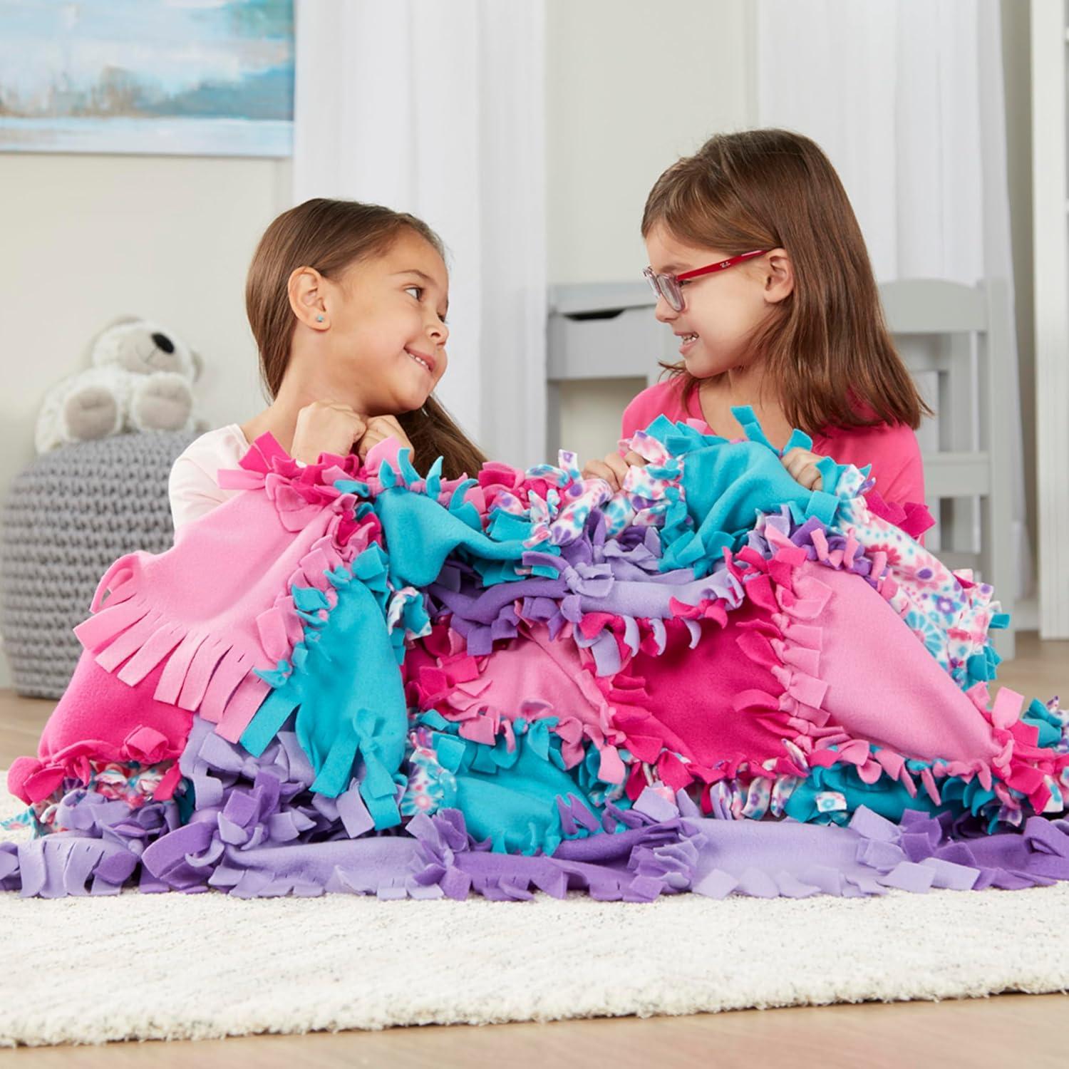 Kit de Manualidades de Colcha de Forro Floral Melissa & Doug