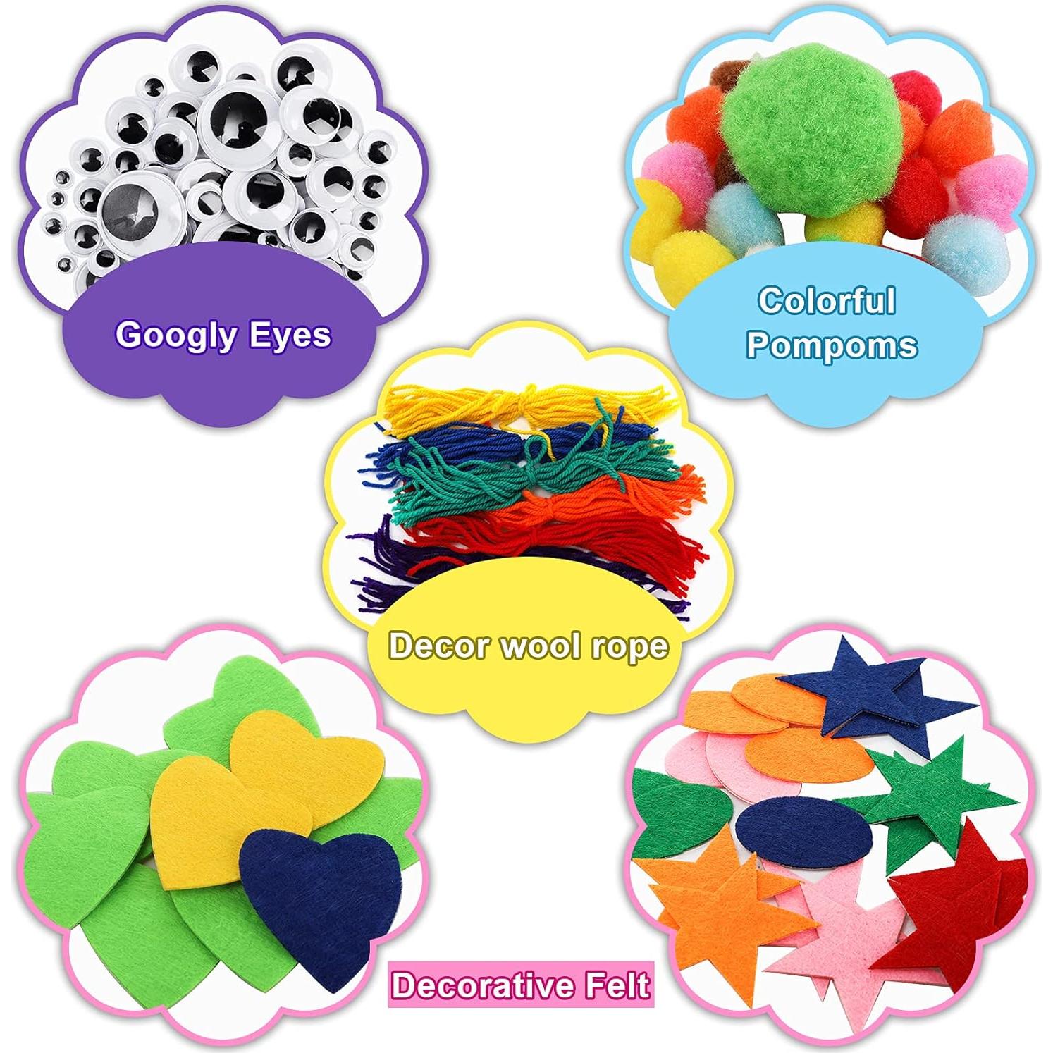 Kit de Títeres de Mano TOPZEA 12 Piezas DIY para Niños