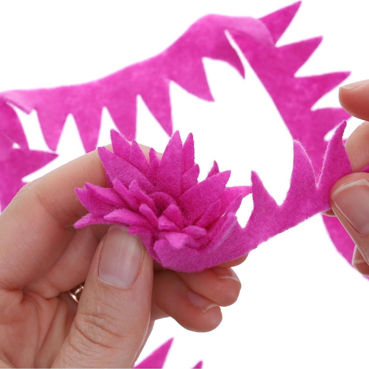 Kit de Fieltro Succulent Leisure Arts - Crea 3 Plantas