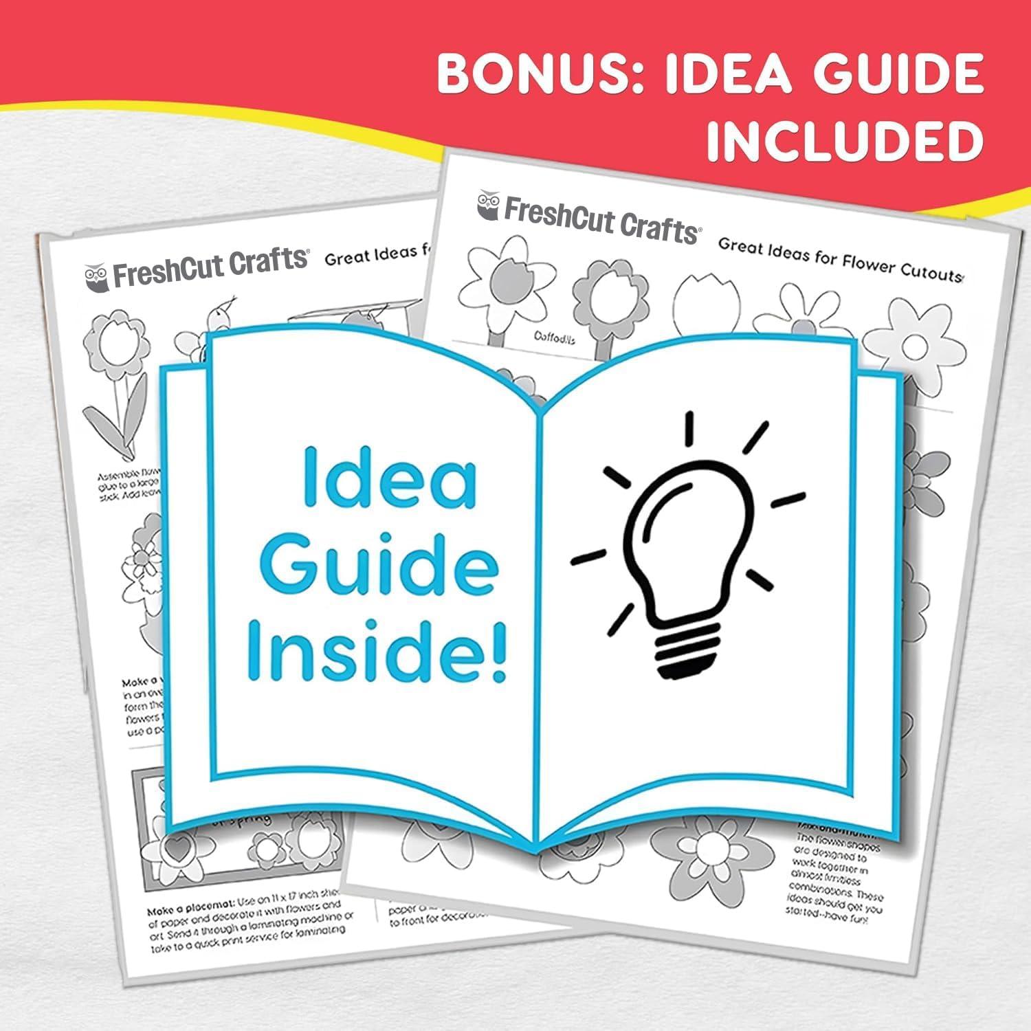 Kit de Recortes de Flores DIY FreshCut Crafts - 280 Piezas