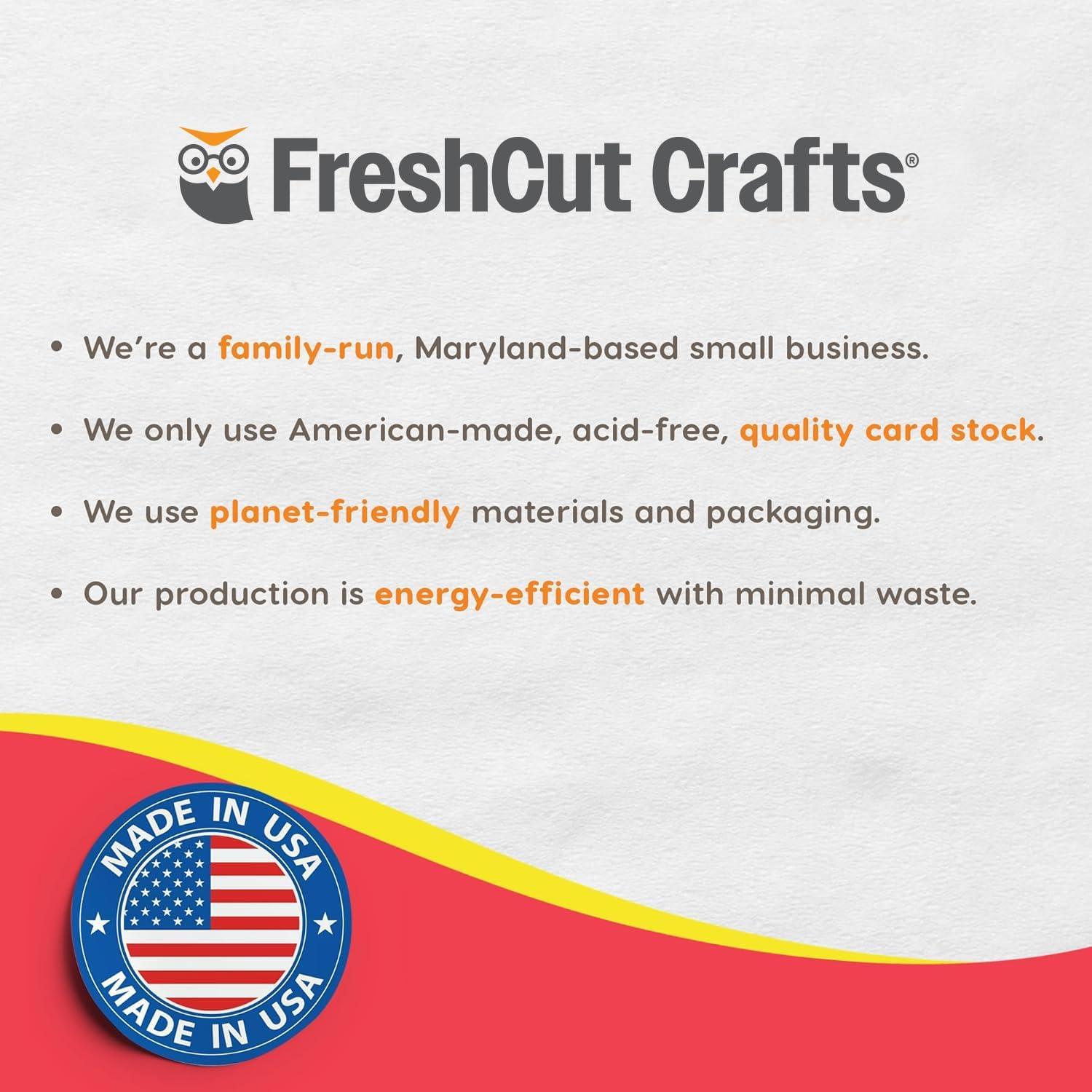 Kit de Recortes de Flores DIY FreshCut Crafts - 280 Piezas