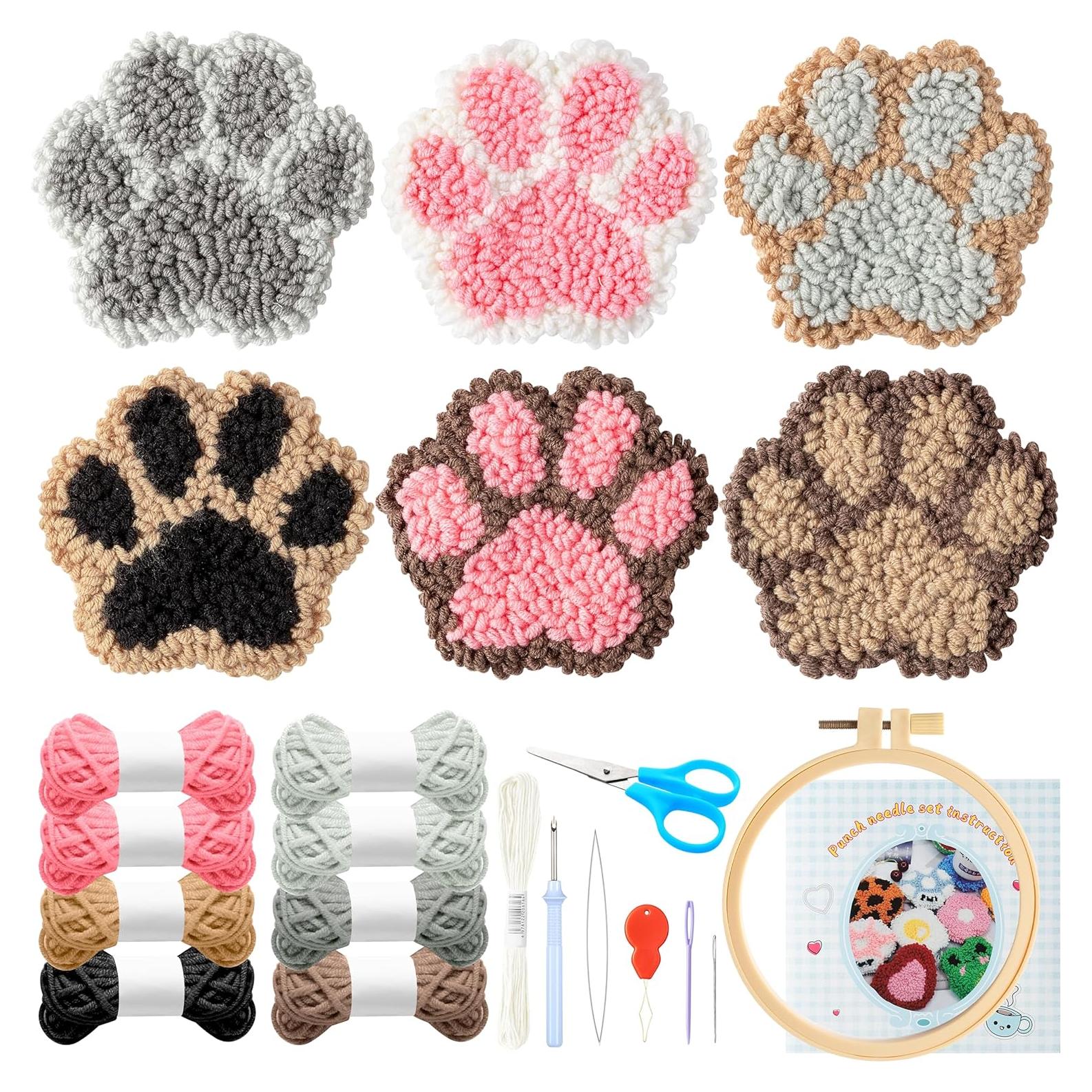 Kit de Posavasos de Aguja de Perforación WATINC 22 Piezas