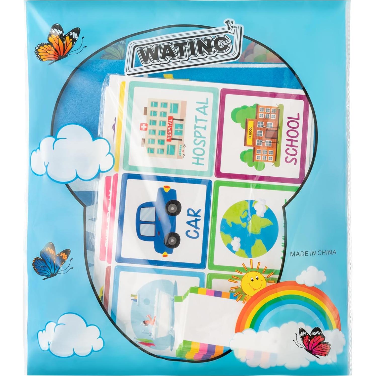 Conjunto de Tablero de Oración WATINC 37 Piezas para Niños