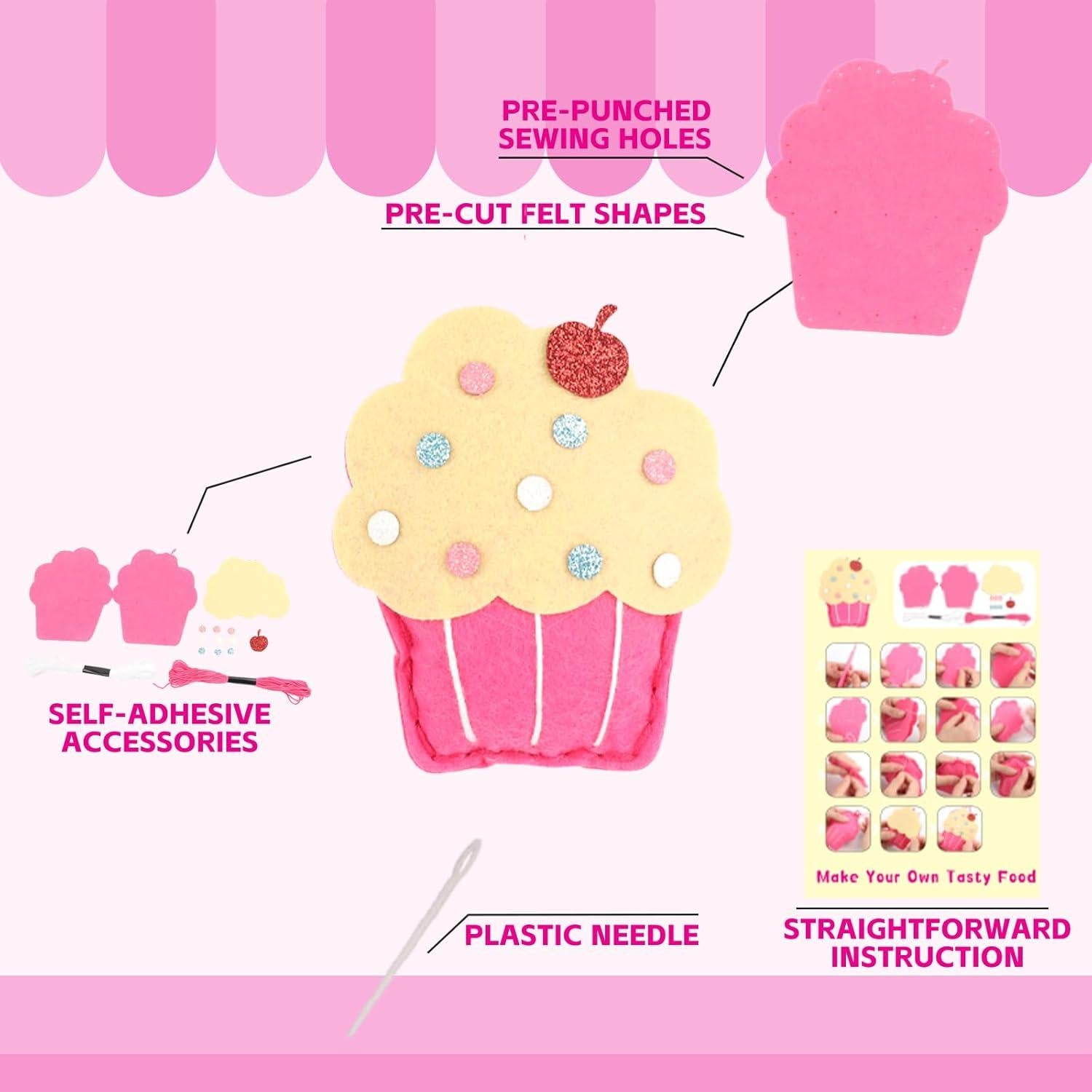 Kit de Costura Coola para Niños - Manualidades de Fieltro