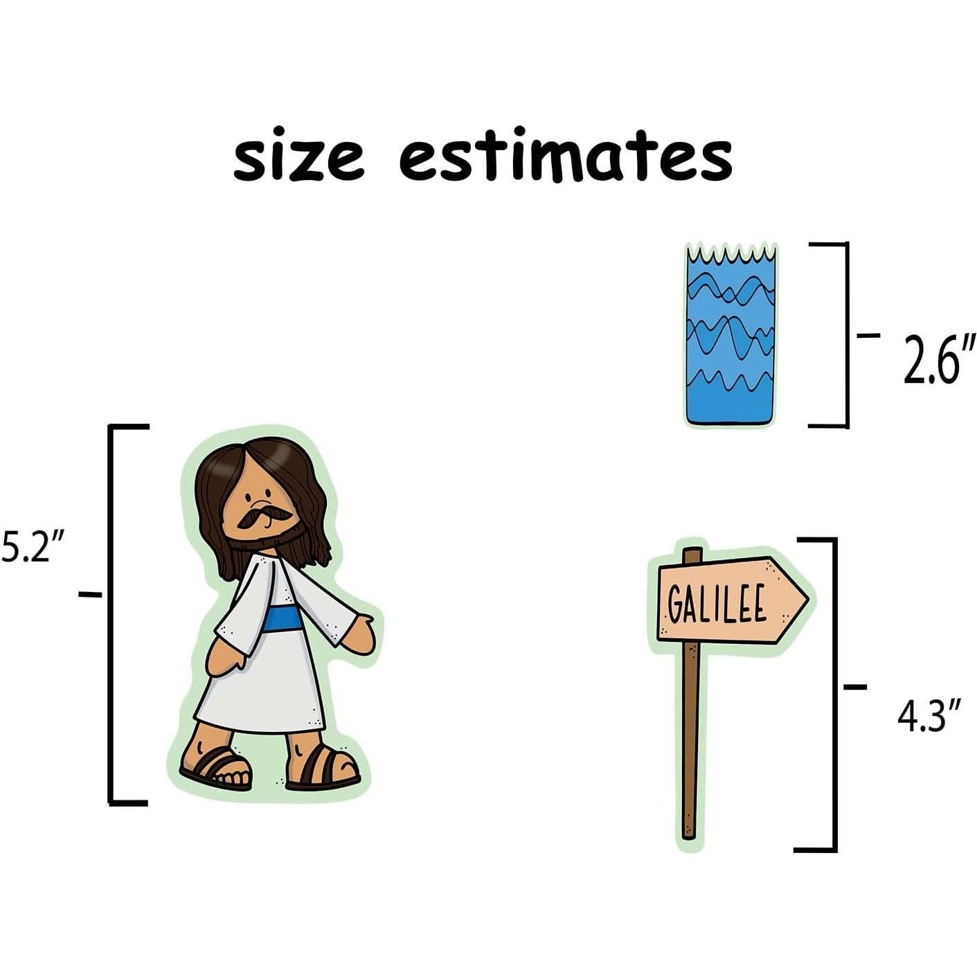 Conjunto de Fieltro Story Time Felts - Mujer en el Pozo