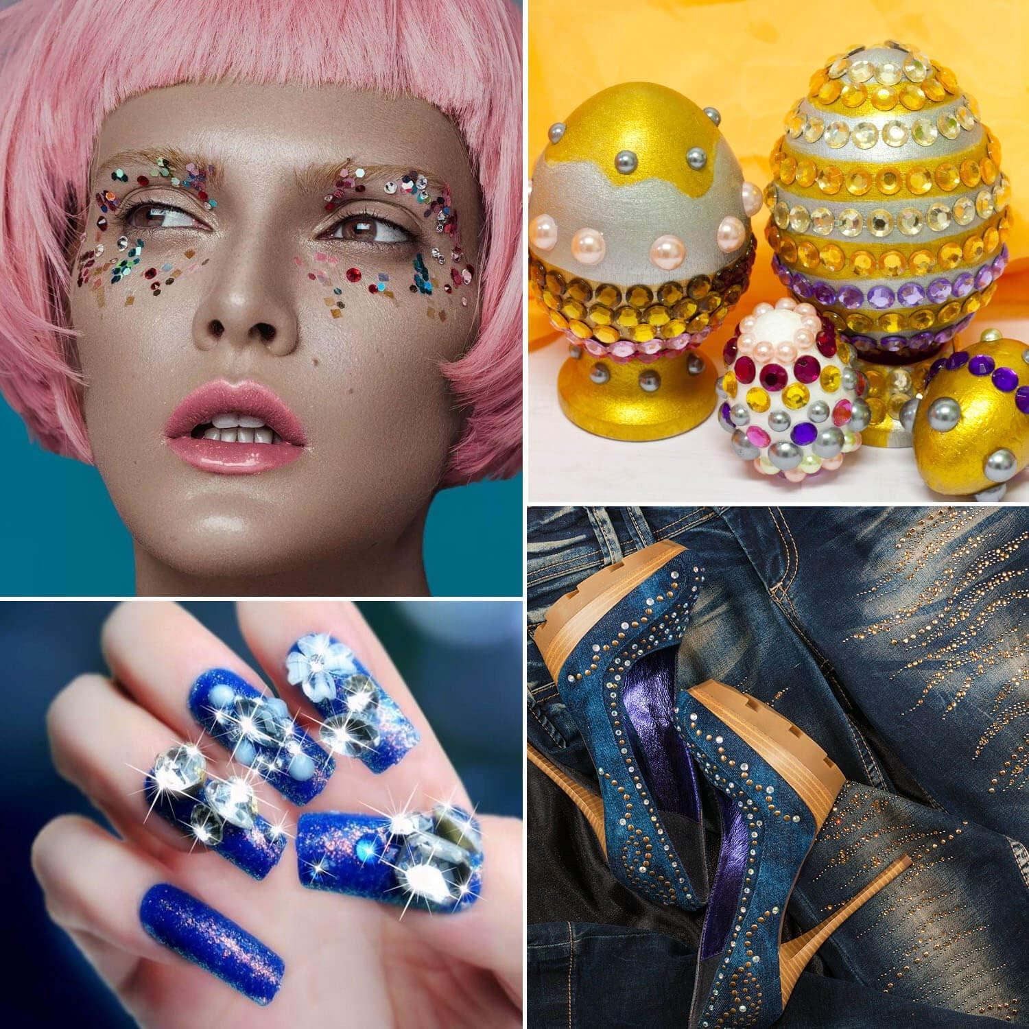 Stickers de Gemas Autoadhesivas Selizo - 658 Piezas Brillantes