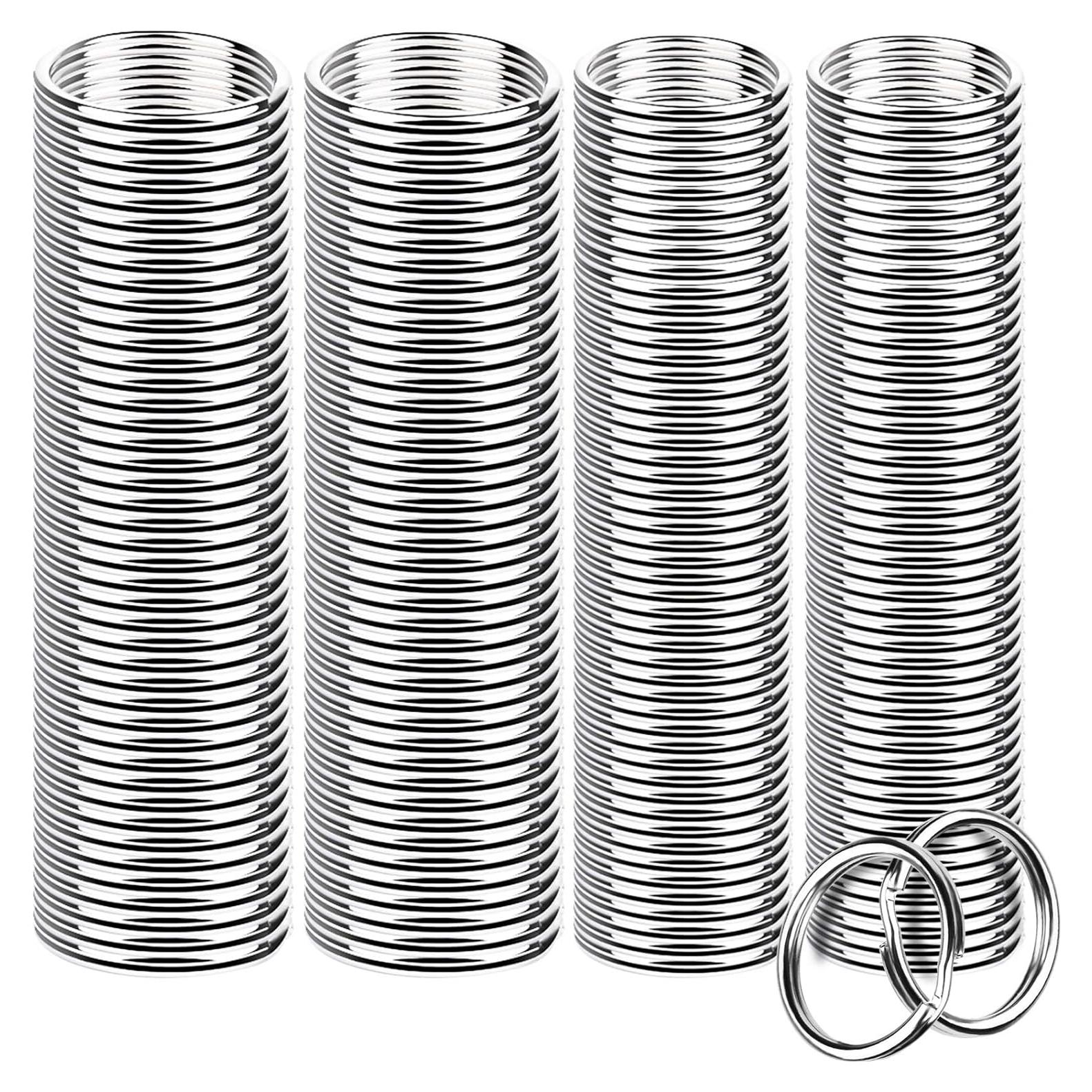 Anillos de Llave Divididos Fandamei 200 Piezas 25mm y 28mm