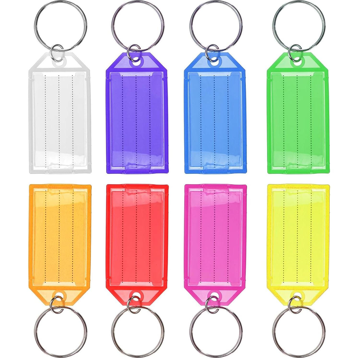 Etiquetas de Llave de Plástico Yarlung 200 Pcs 5.84x3.05cm