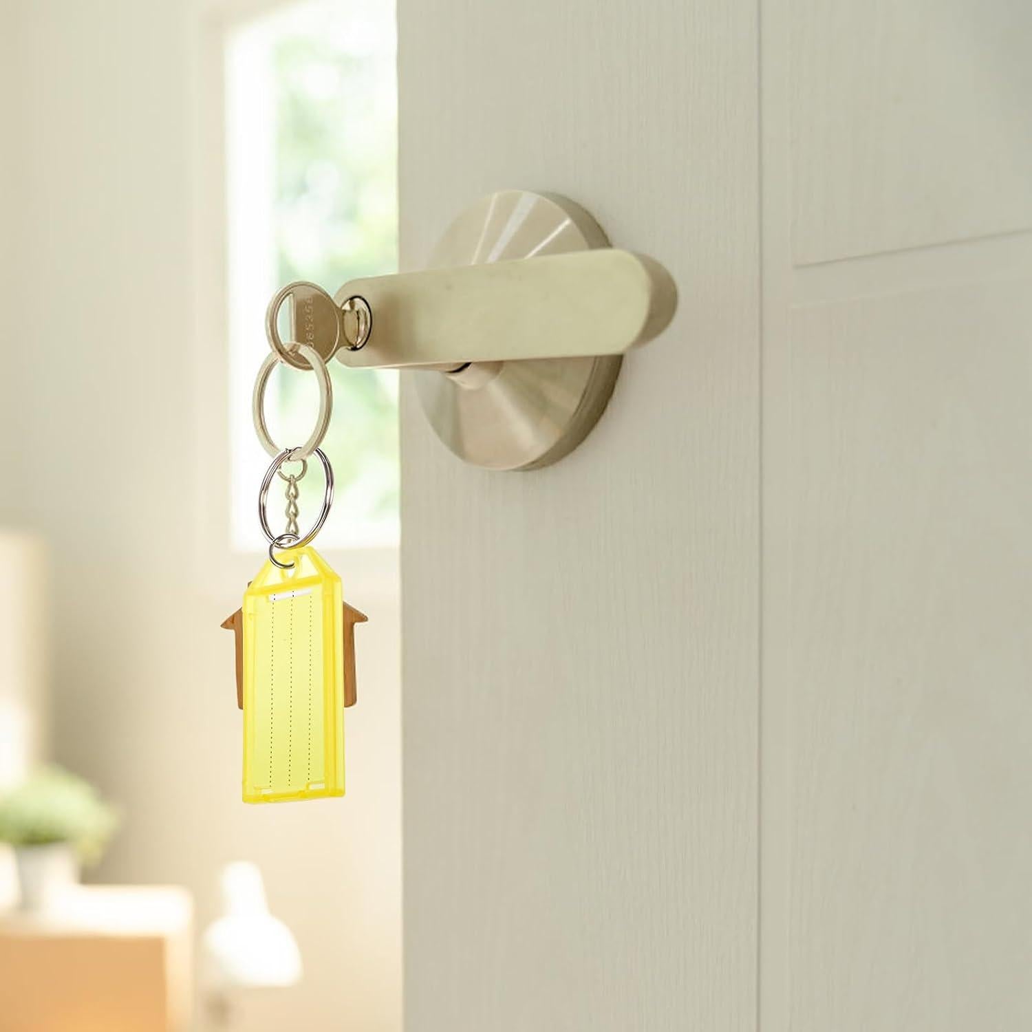 Etiquetas de Llave de Plástico Yarlung 200 Pcs 5.84x3.05cm