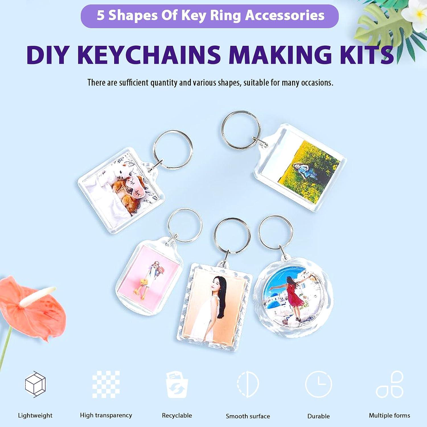 Kit de Llavero Personalizado Swpeet 40 Piezas para Niños