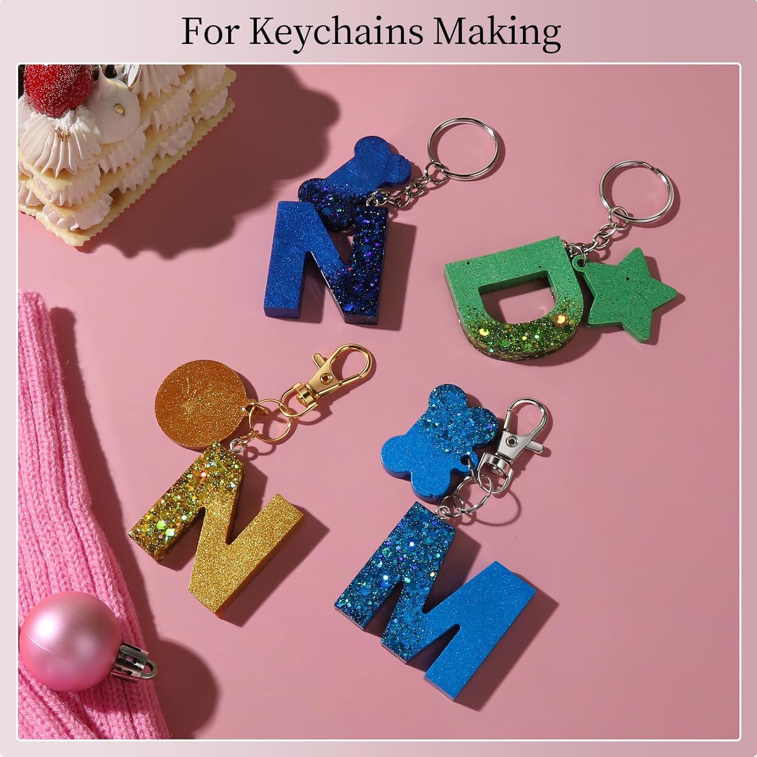 Kit de Anillas de Salto LEOBRO 968pcs Oro y Plata