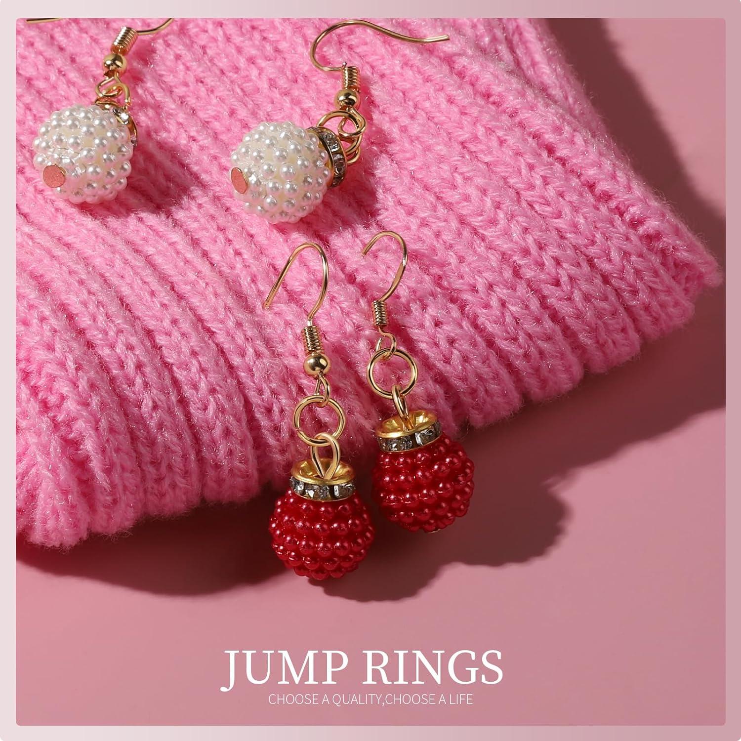 Kit de Anillas de Salto LEOBRO 968pcs Oro y Plata