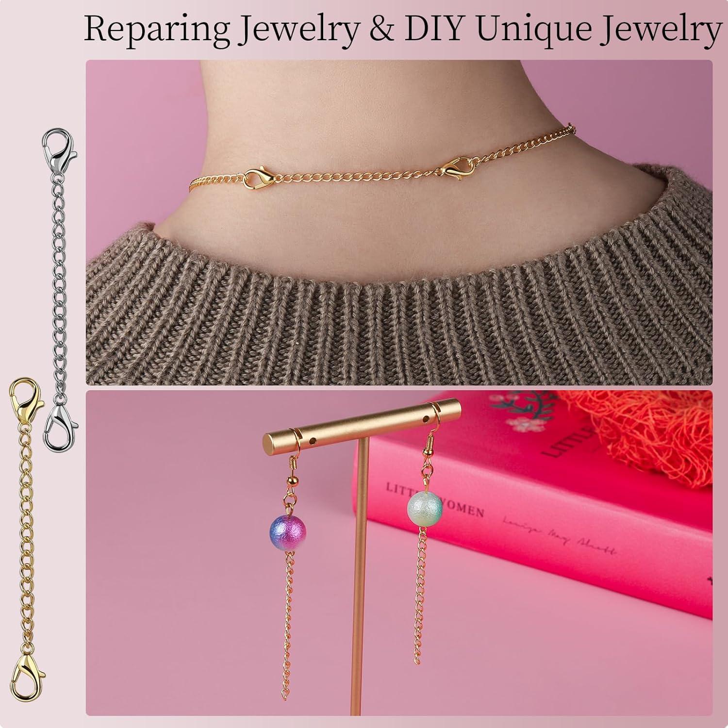 Kit de Anillas de Salto LEOBRO 968pcs Oro y Plata