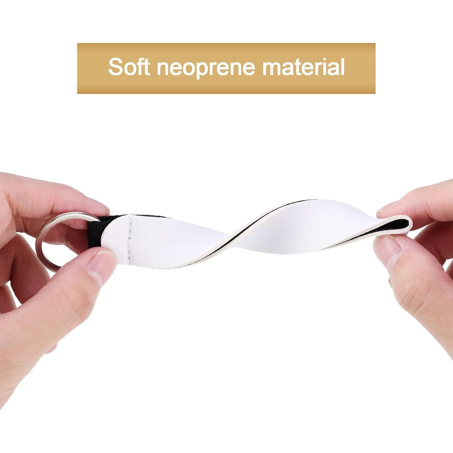 Llaveros de Neopreno Frienda 40 Piezas para Sublimación DIY