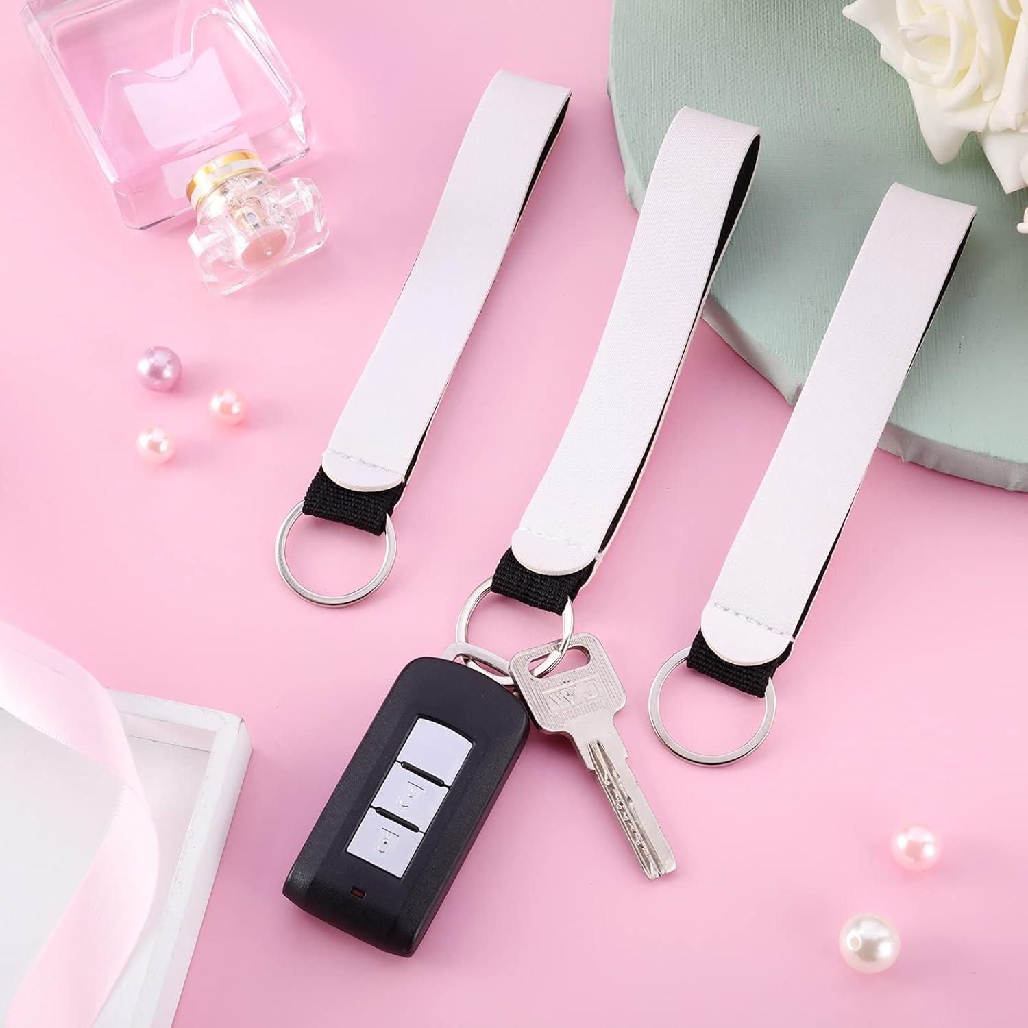 Llaveros de Neopreno Frienda 40 Piezas para Sublimación DIY