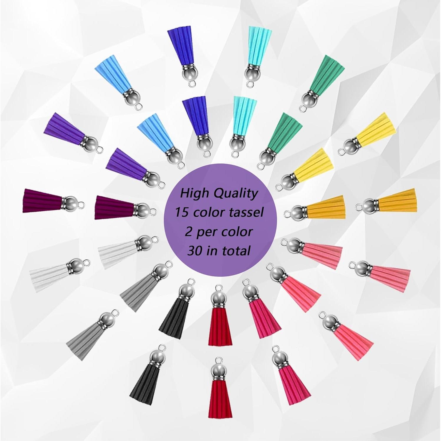 Set de 150 Llaveros Acrílicos en Blanco Myzzxt - Tamaños Mixtos