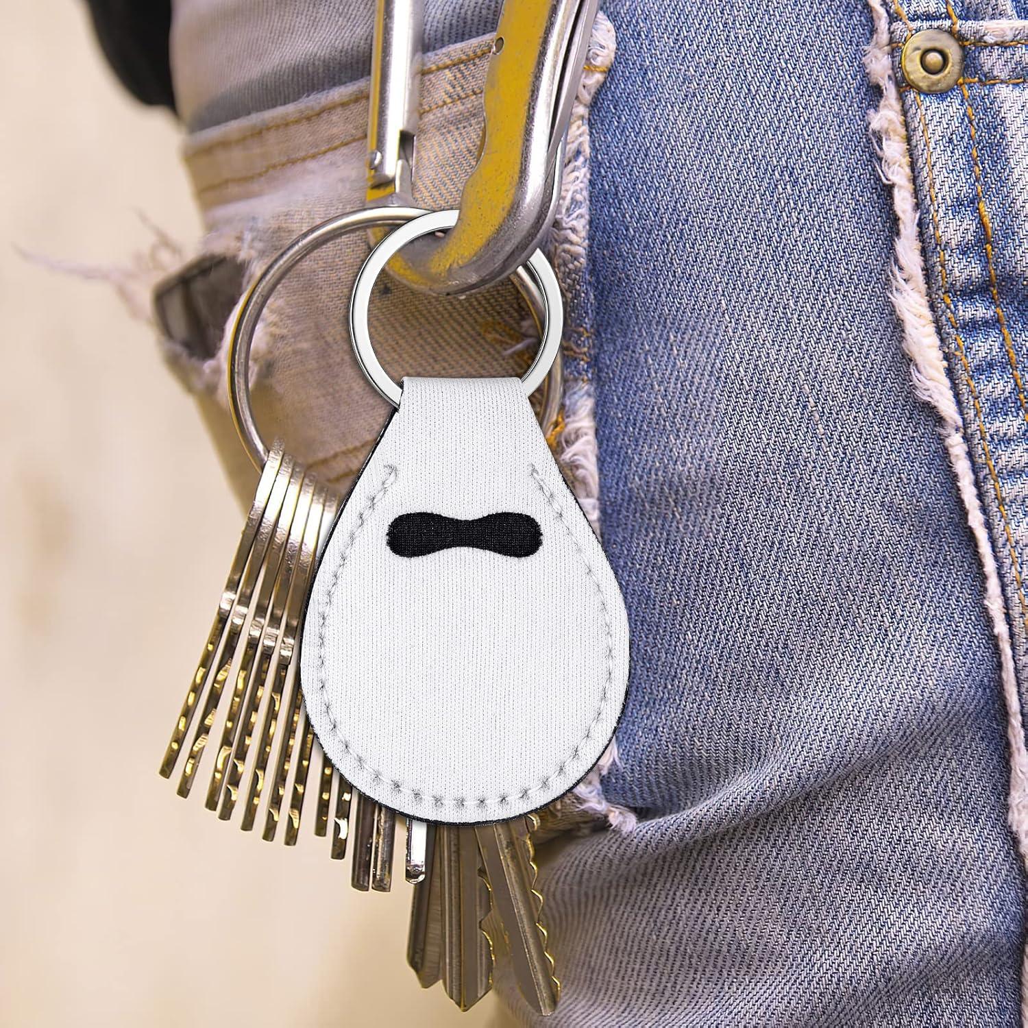 10 Llaveros Monedero Universal Valyria para Mujeres - Blanco