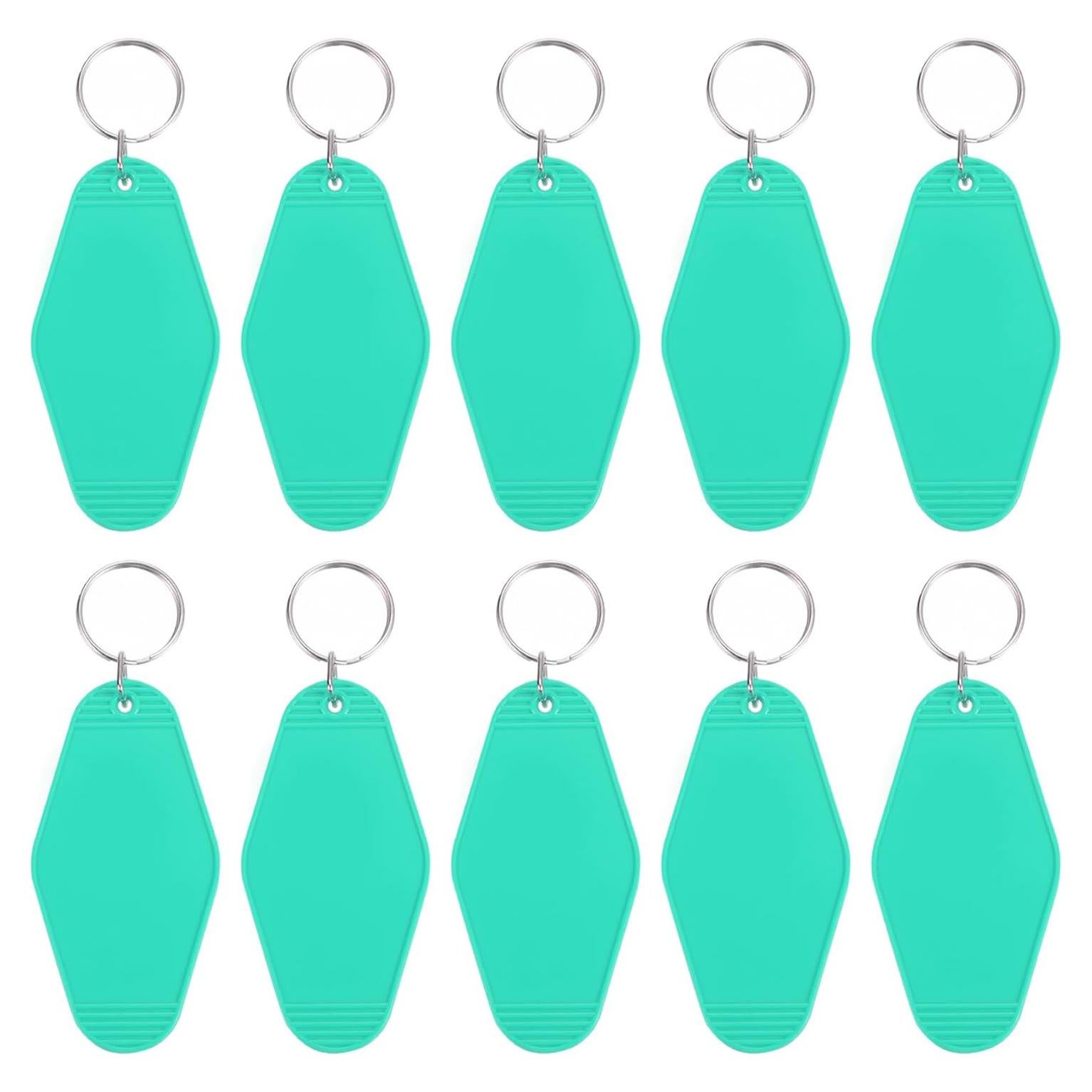 Llavero Vintage PATIKIL en Blanco Personalizable 90x45mm