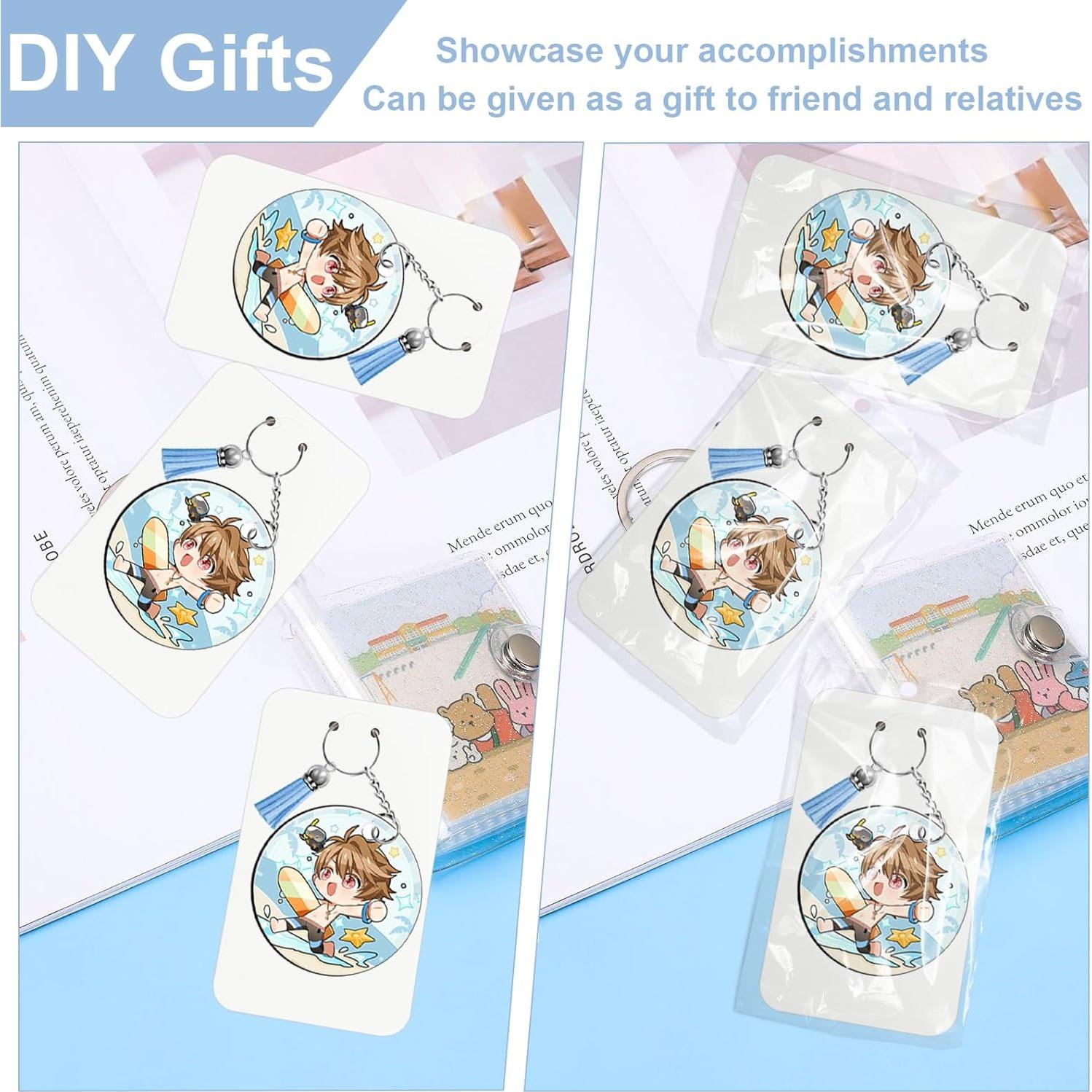 Kit 211 Piezas Llaveros Vacíos Sublimación Fesorsi MDF