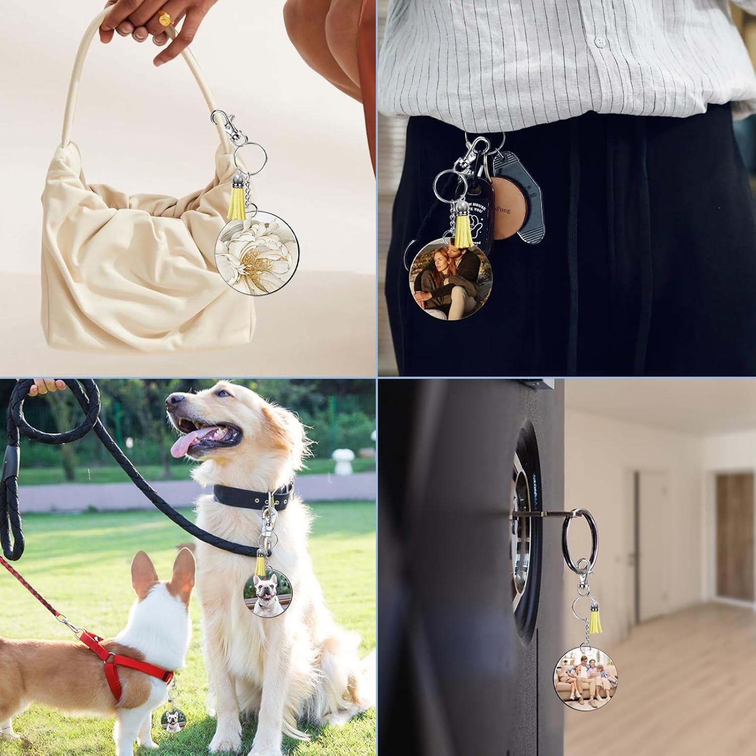 Kit 211 Piezas Llaveros Vacíos Sublimación Fesorsi MDF