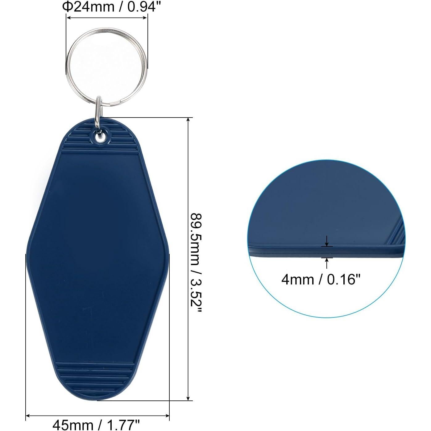 Llavero Vintage PATIKIL para Motel Personalizable 24 Unidades