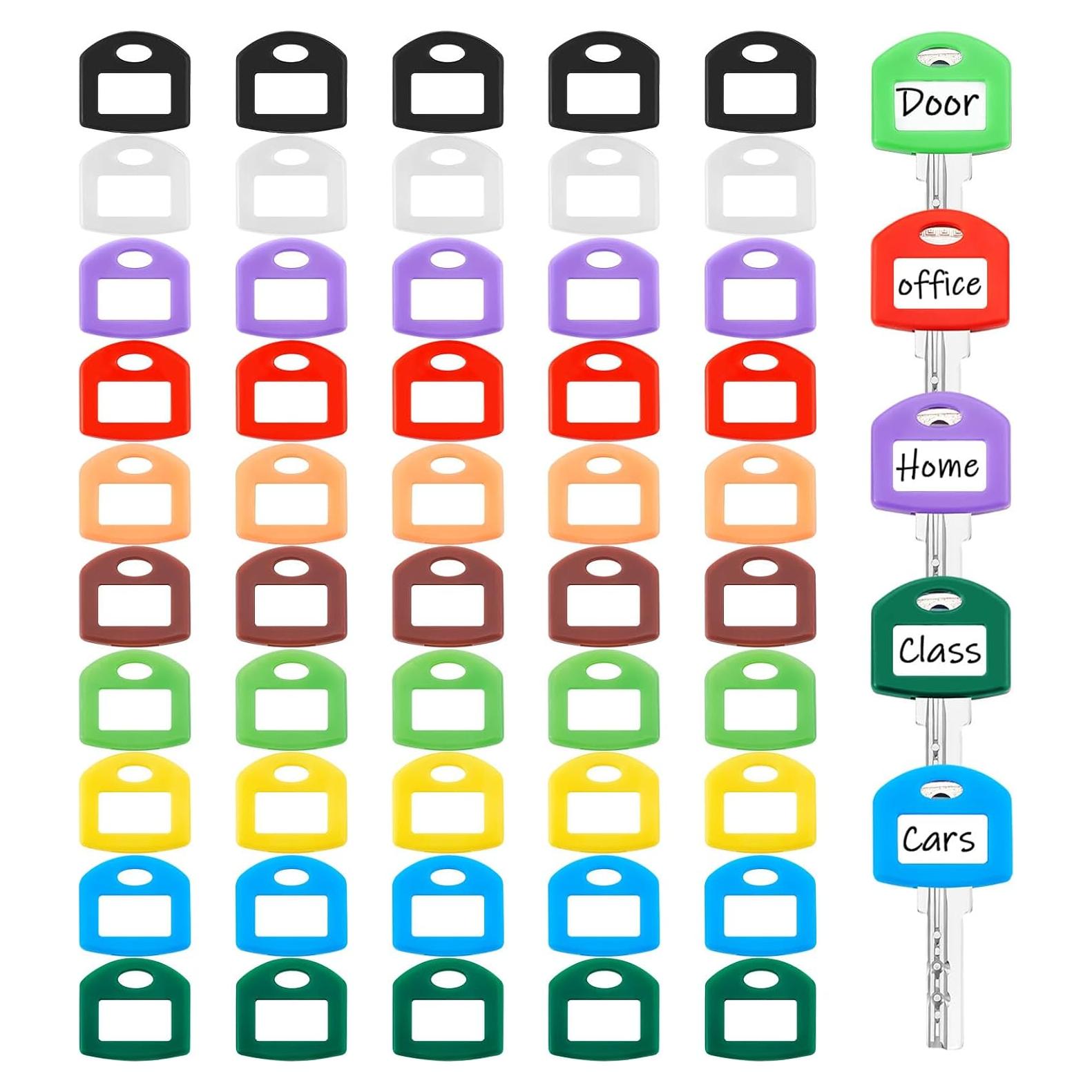 Cubiertas de Llave Blulu 50 Piezas Coloridas 2.59cm