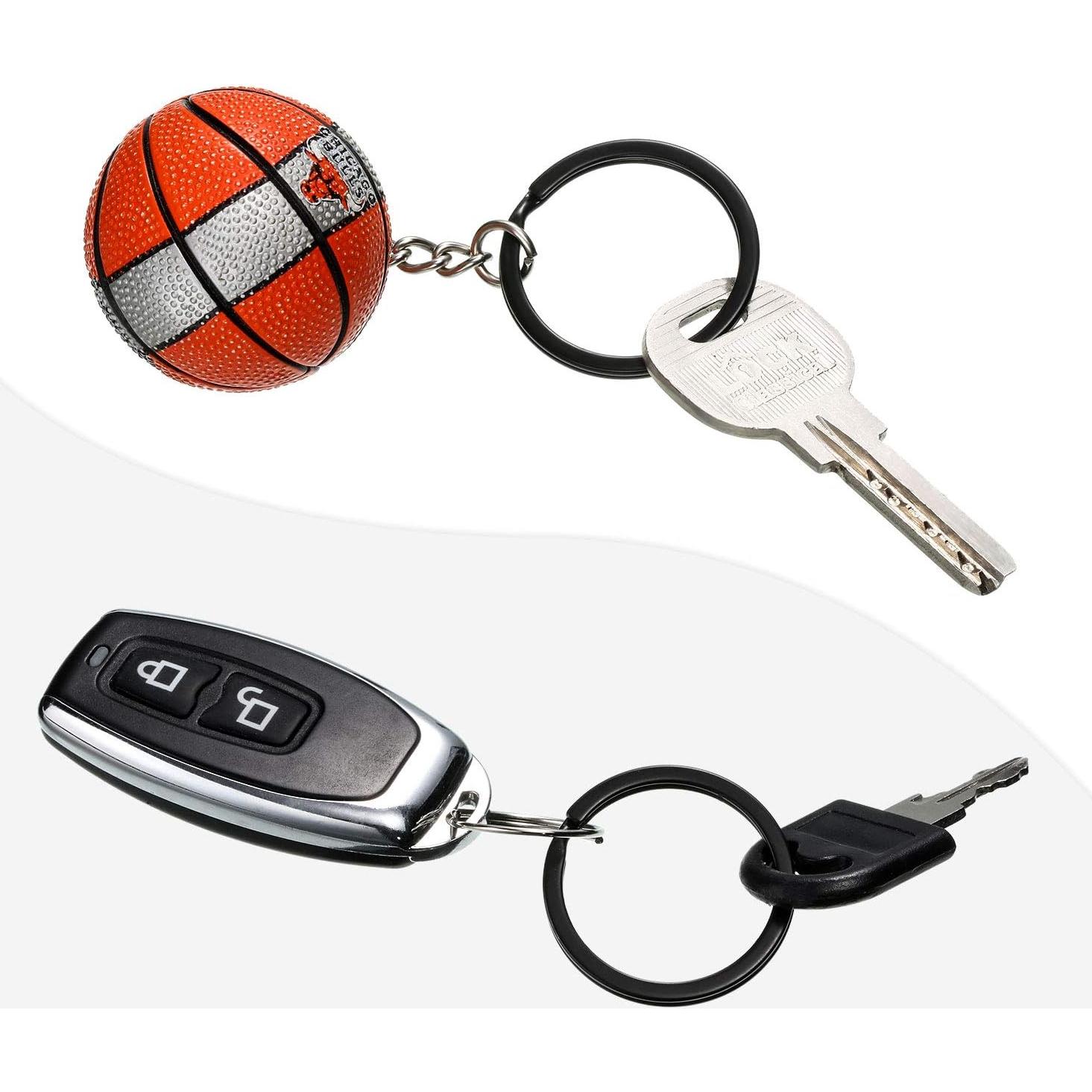 30 Anillos de Llave Divididos Metal Outus 20mm 25mm 32mm Negro