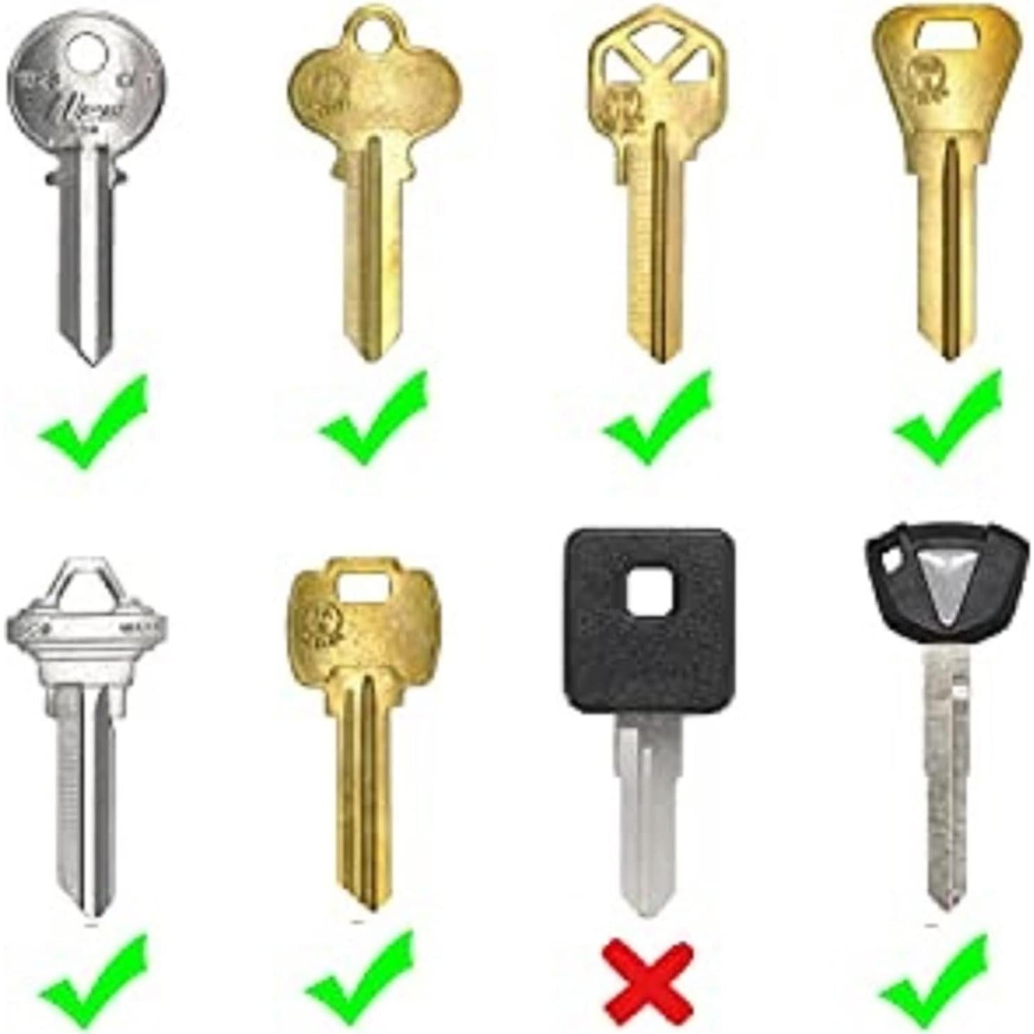 Cubiertas de Llave Label-Label - Talla Única, 8 Etiquetas Multicolor