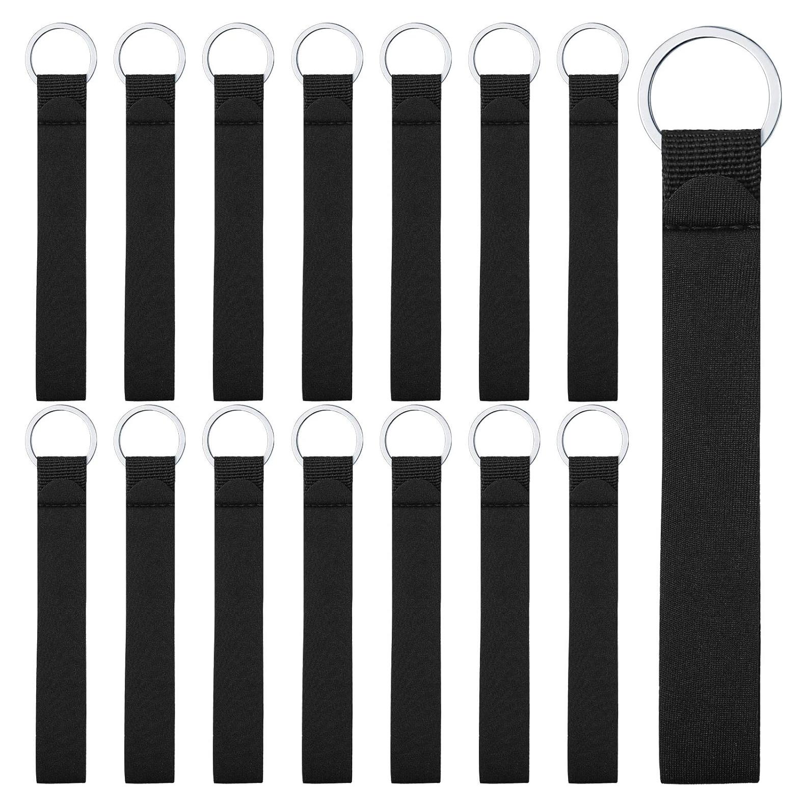 15 Pulseras Llavero Neopreno Hicarer 5.08x40.64cm Unisex