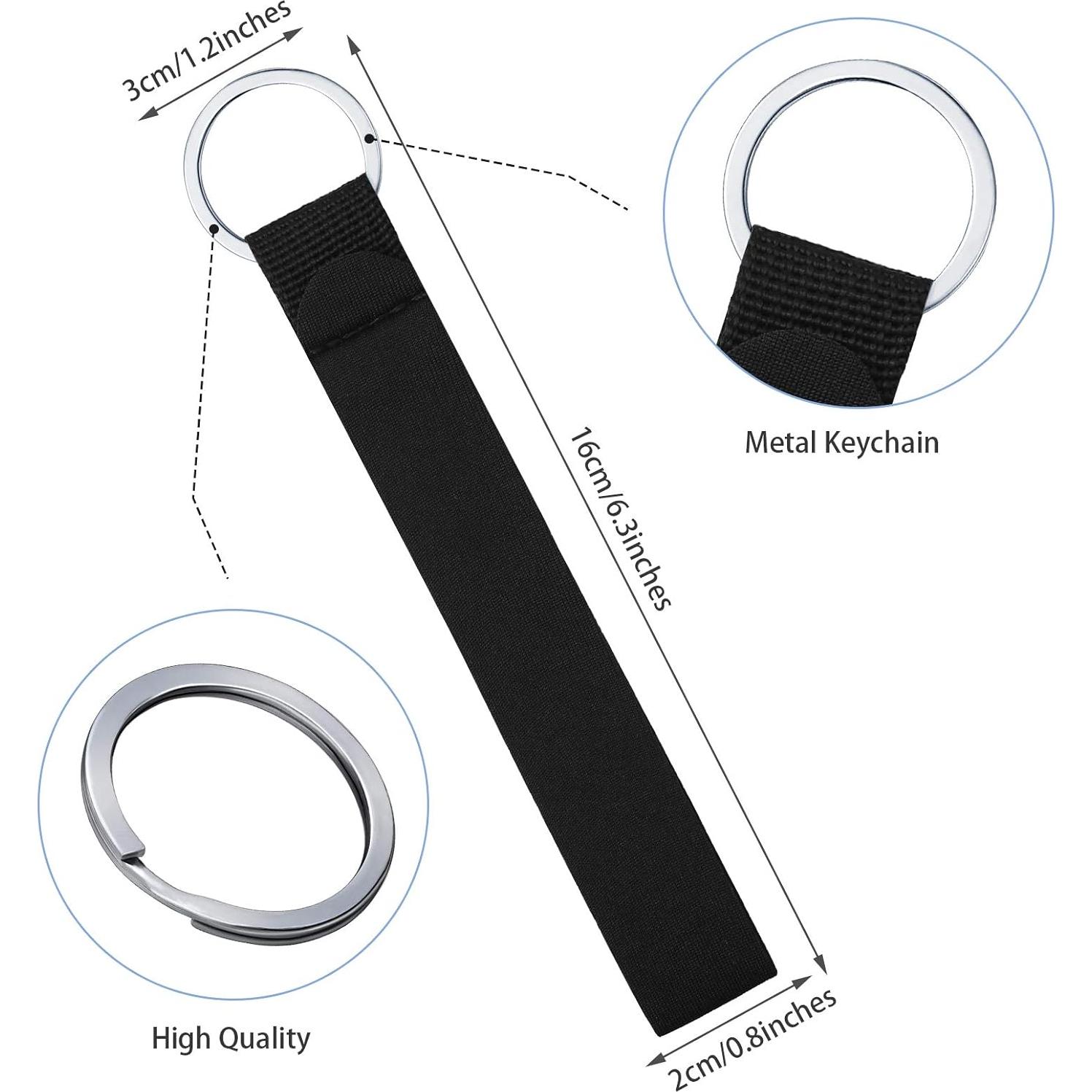 15 Pulseras Llavero Neopreno Hicarer 5.08x40.64cm Unisex