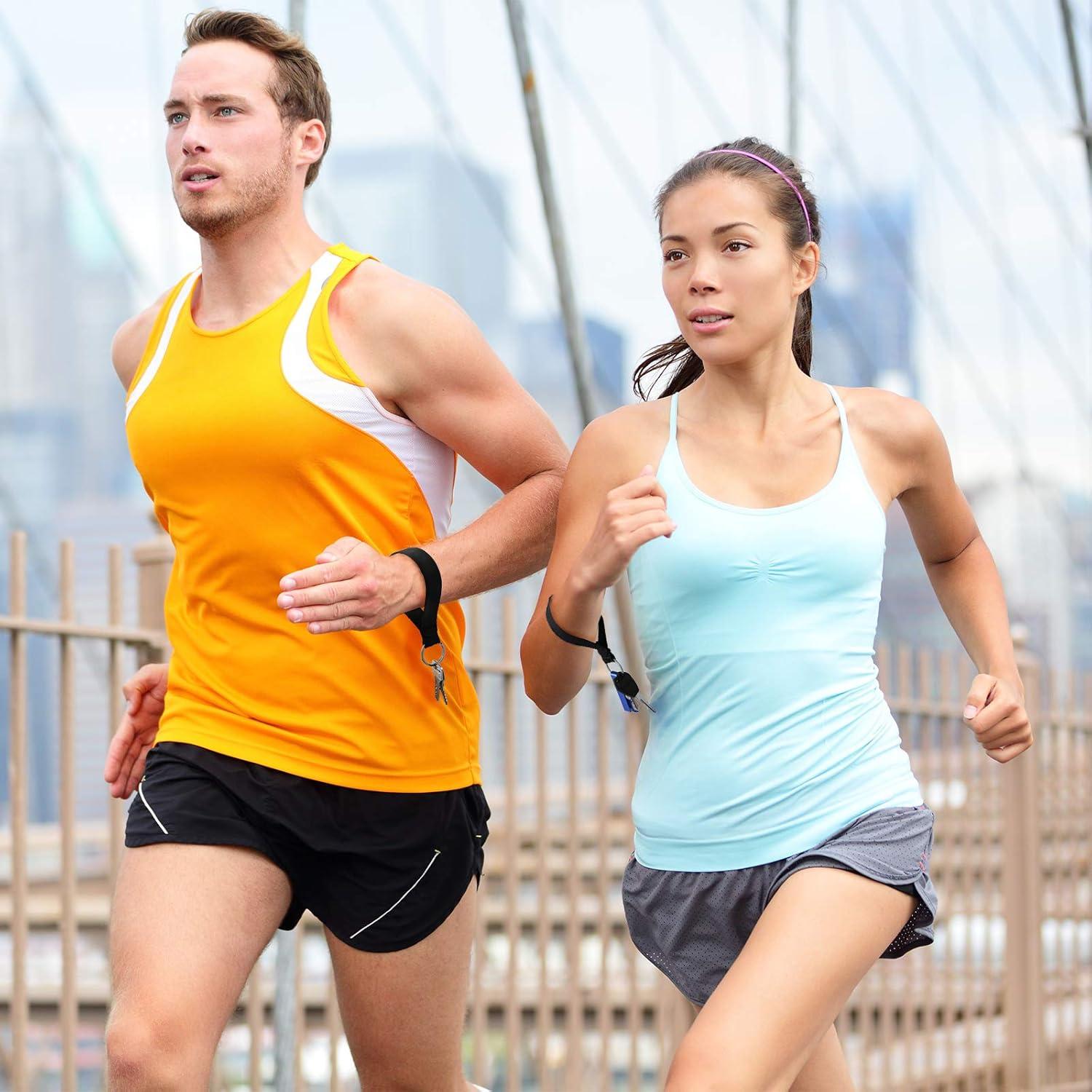 15 Pulseras Llavero Neopreno Hicarer 5.08x40.64cm Unisex