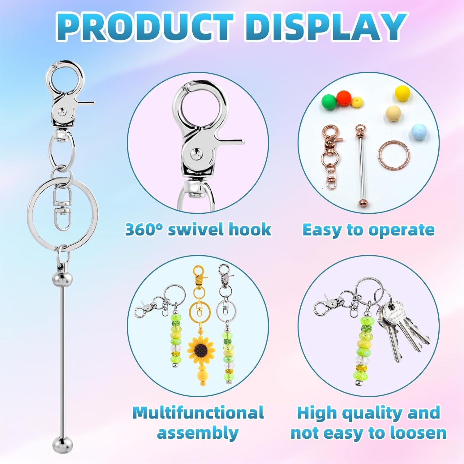 Kit de 20 Llaveros Personalizables DNLEGULI - Bricolaje Creativo