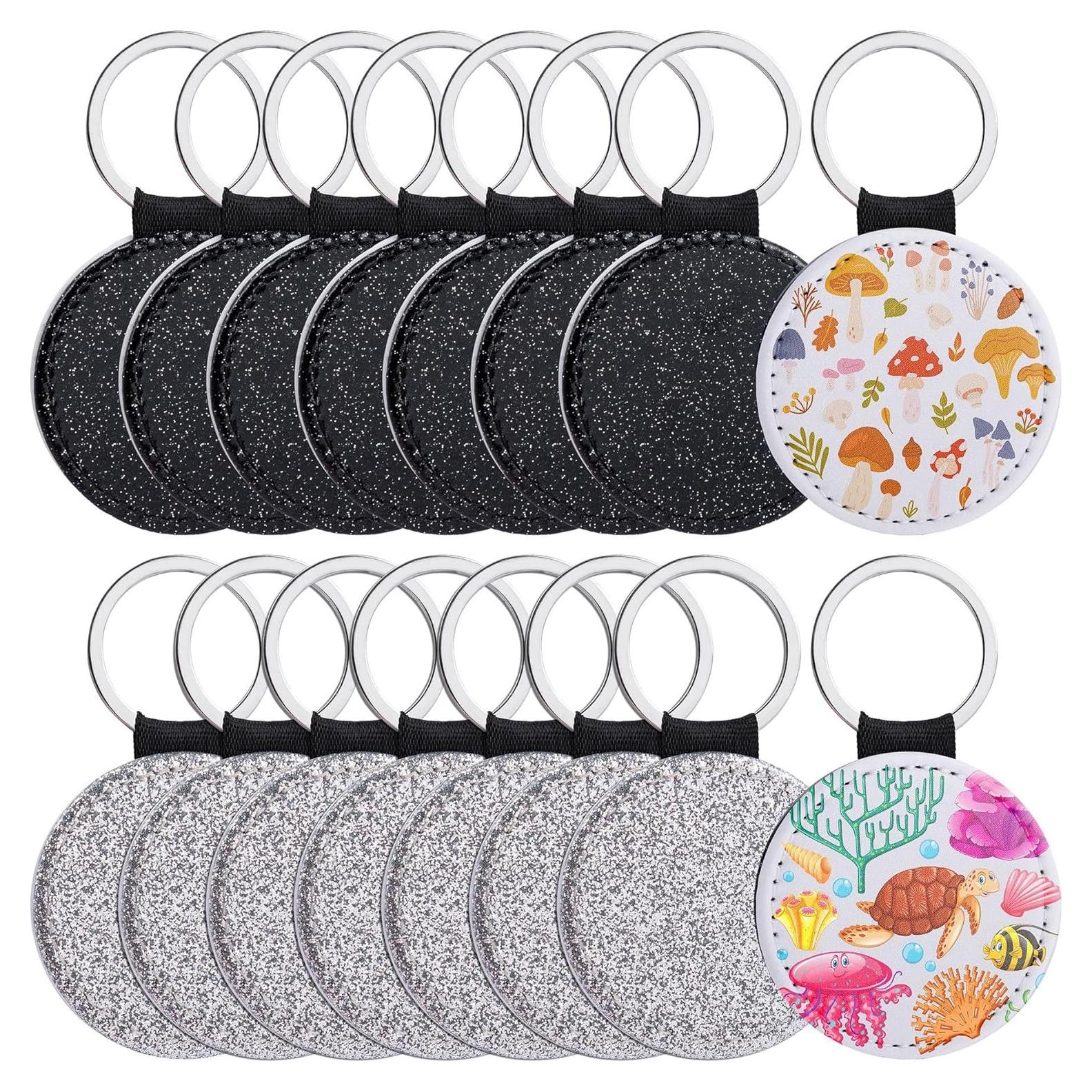 16 Llavero de Cuero para Sublimación Framendino 5.08 cm