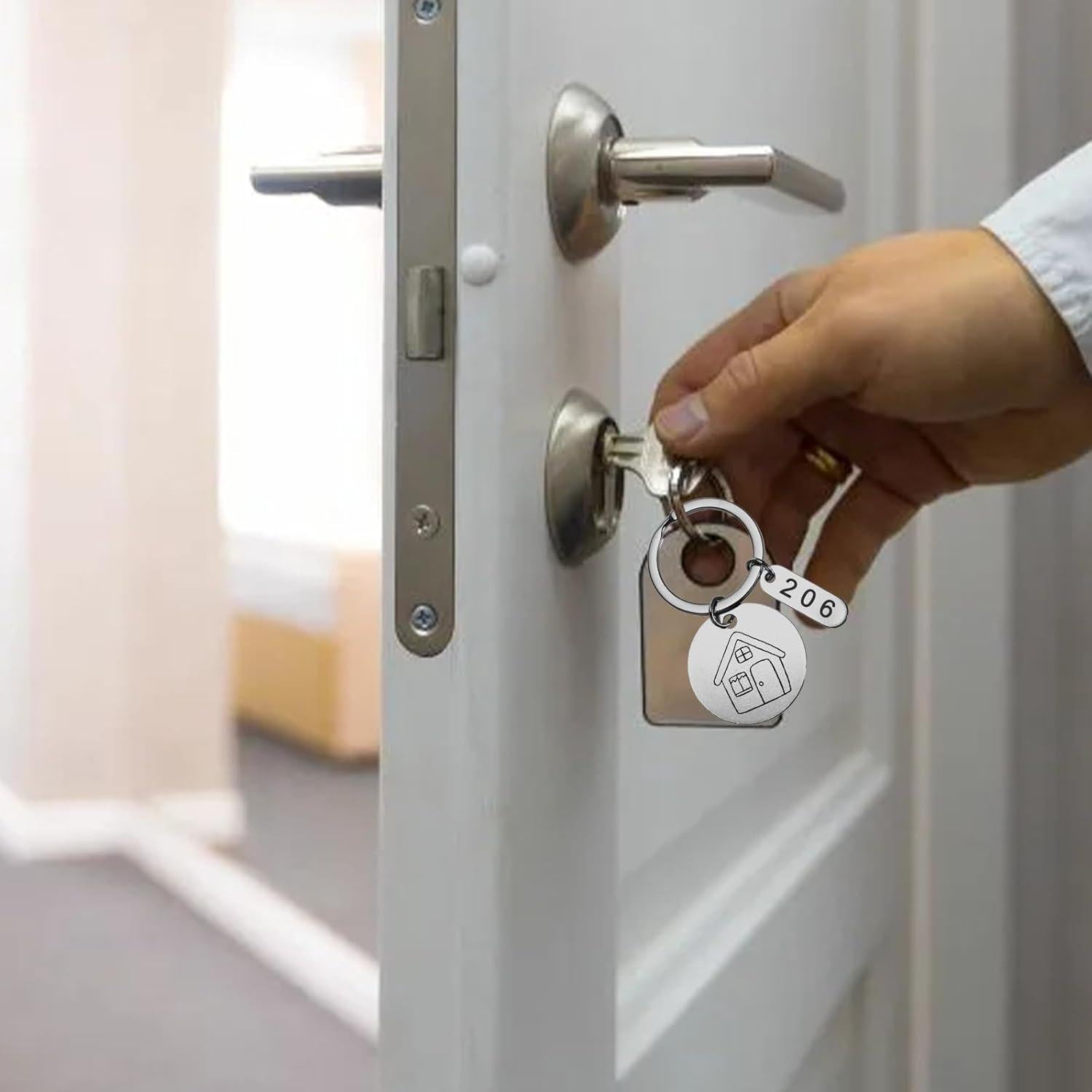 36 Llaveros de Acero Inoxidable OGANAZI 3 cm Redondos DIY