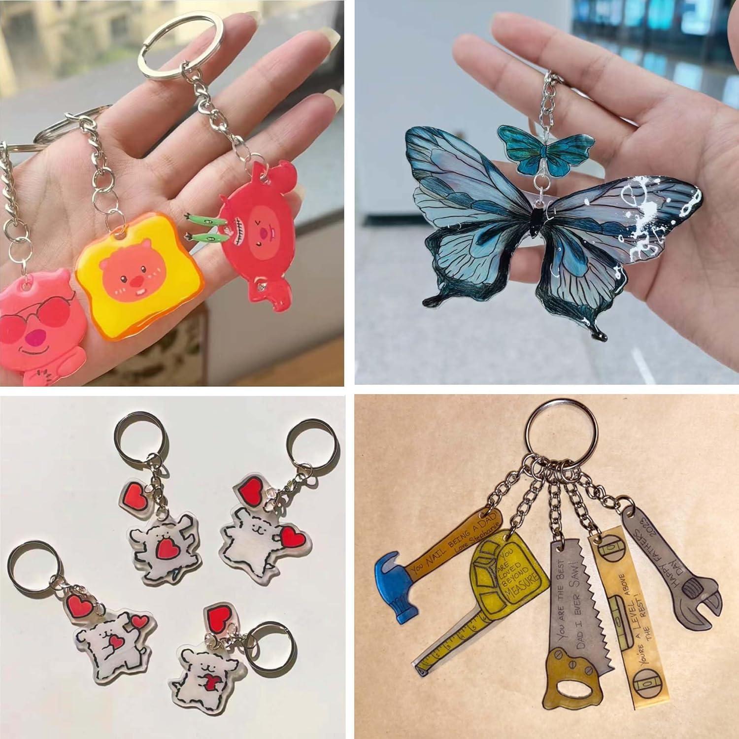 Kit de Hojas de Plástico Retráctil Beacharm 165 Pcs 20x14.5cm