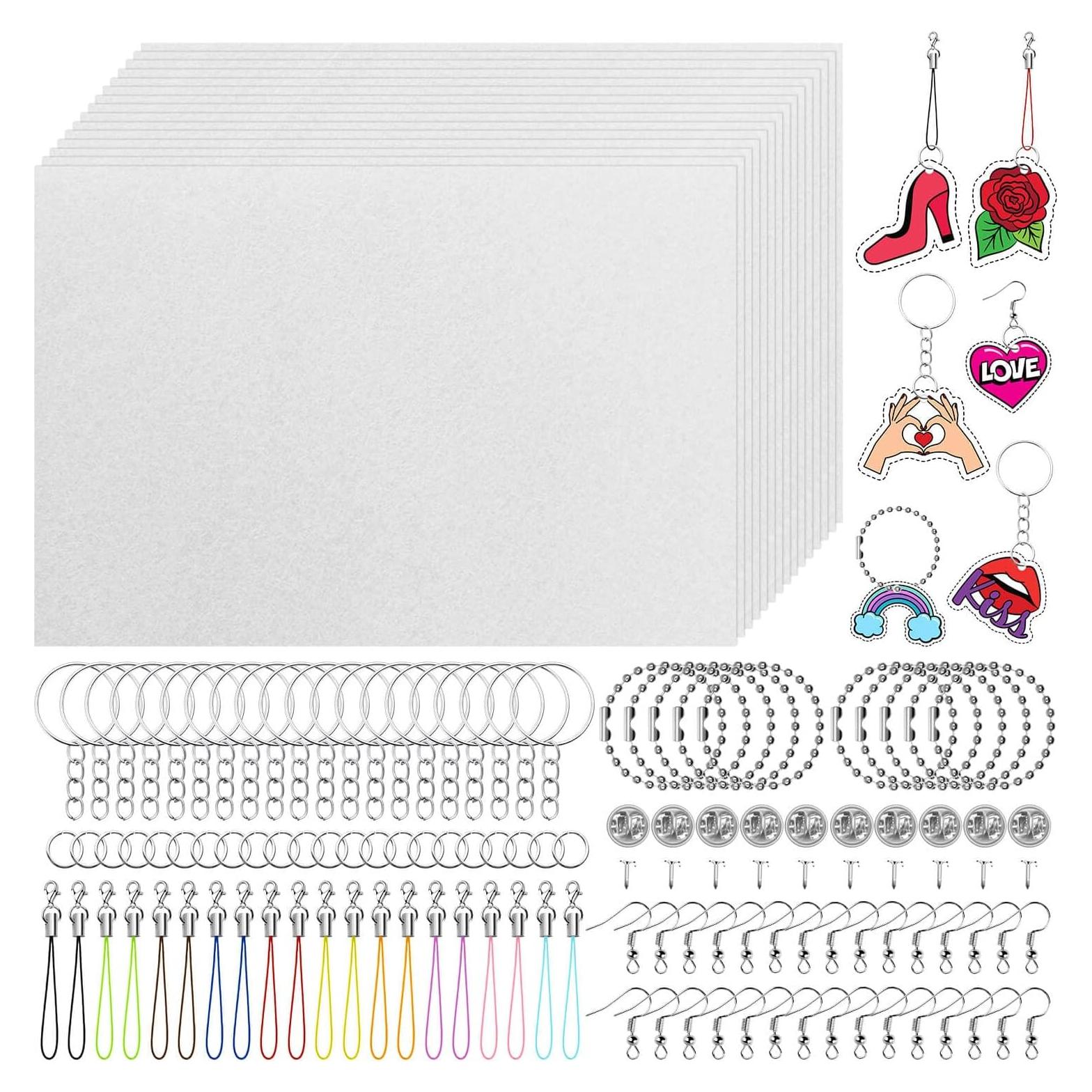 Kit de Arte Encogible Cridoz - 25 Hojas + Accesorios Creativos