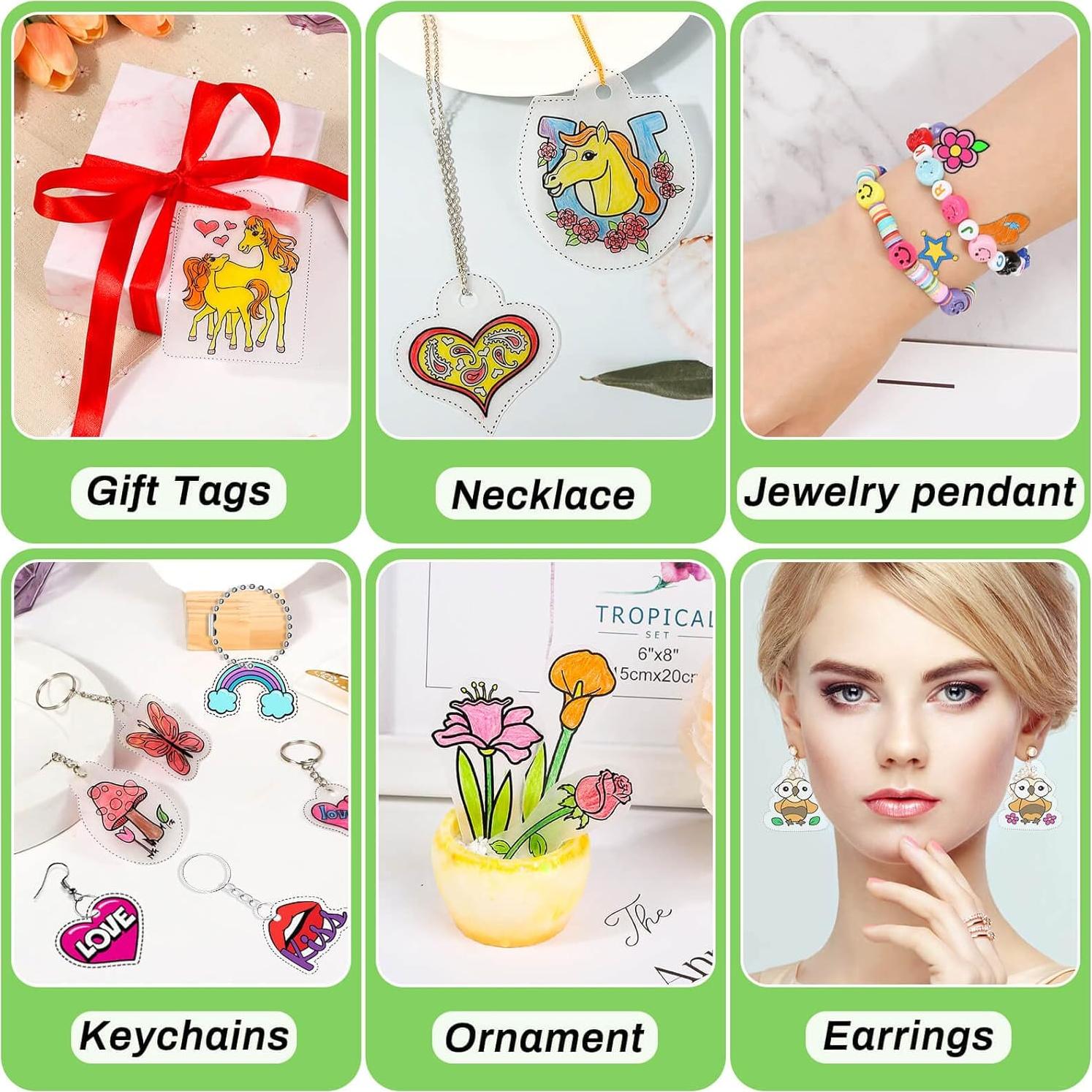 Kit de Arte Encogible Cridoz - 25 Hojas + Accesorios Creativos