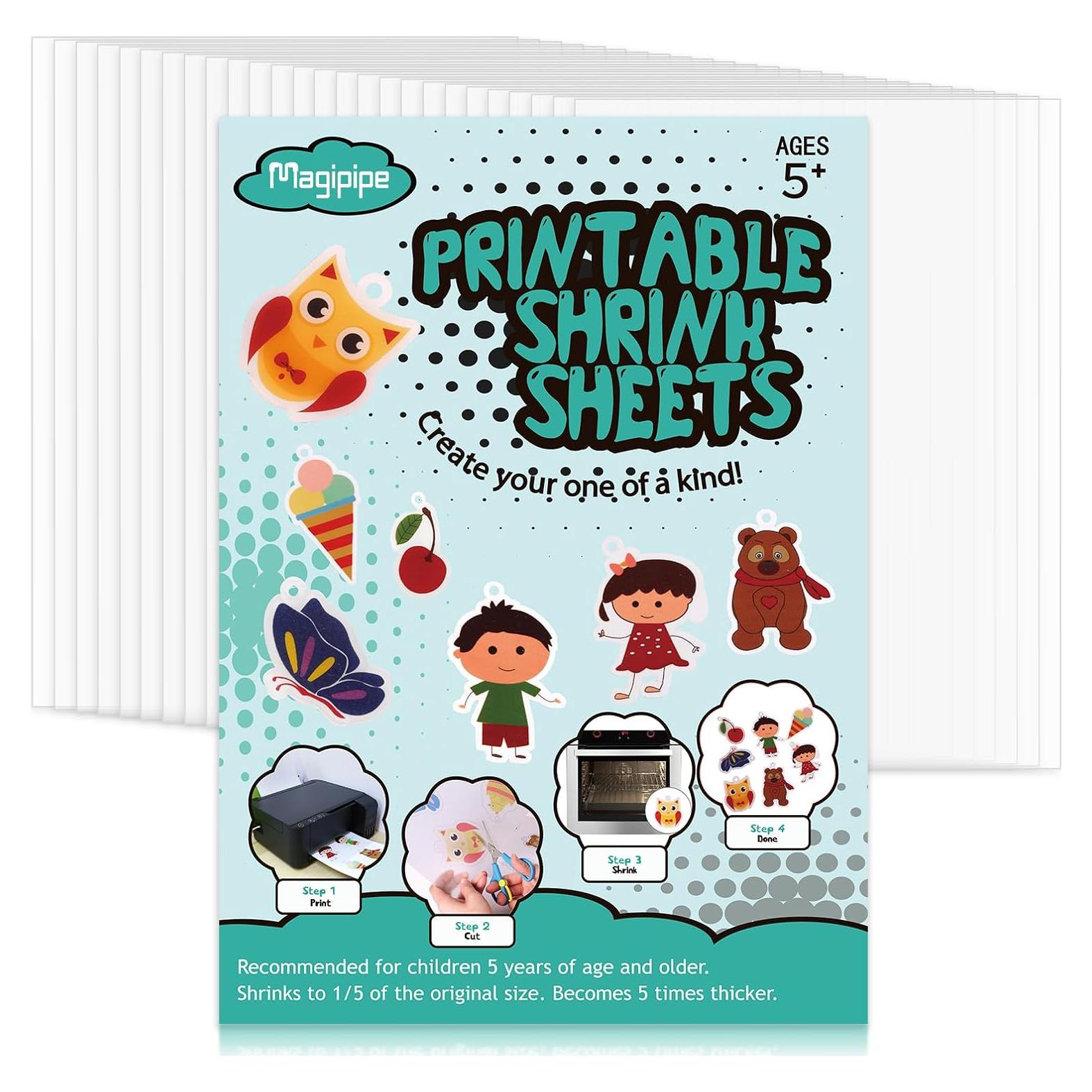 Hojas de Plástico Retráctil Magipipe 25 PCS 21x29.5 cm