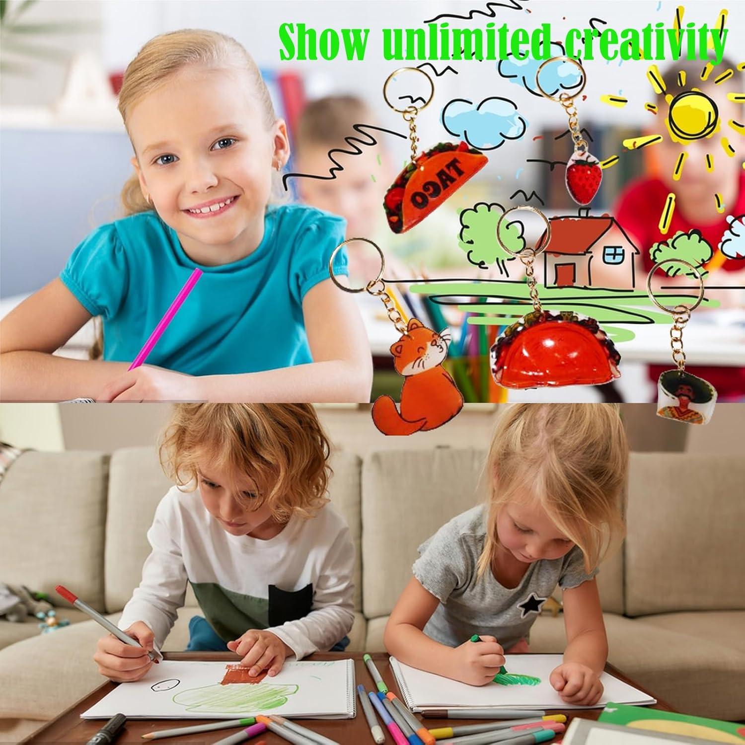 Hojas de Plástico Retráctil Rdanruy 25PCS 29x20cm para Manualidades